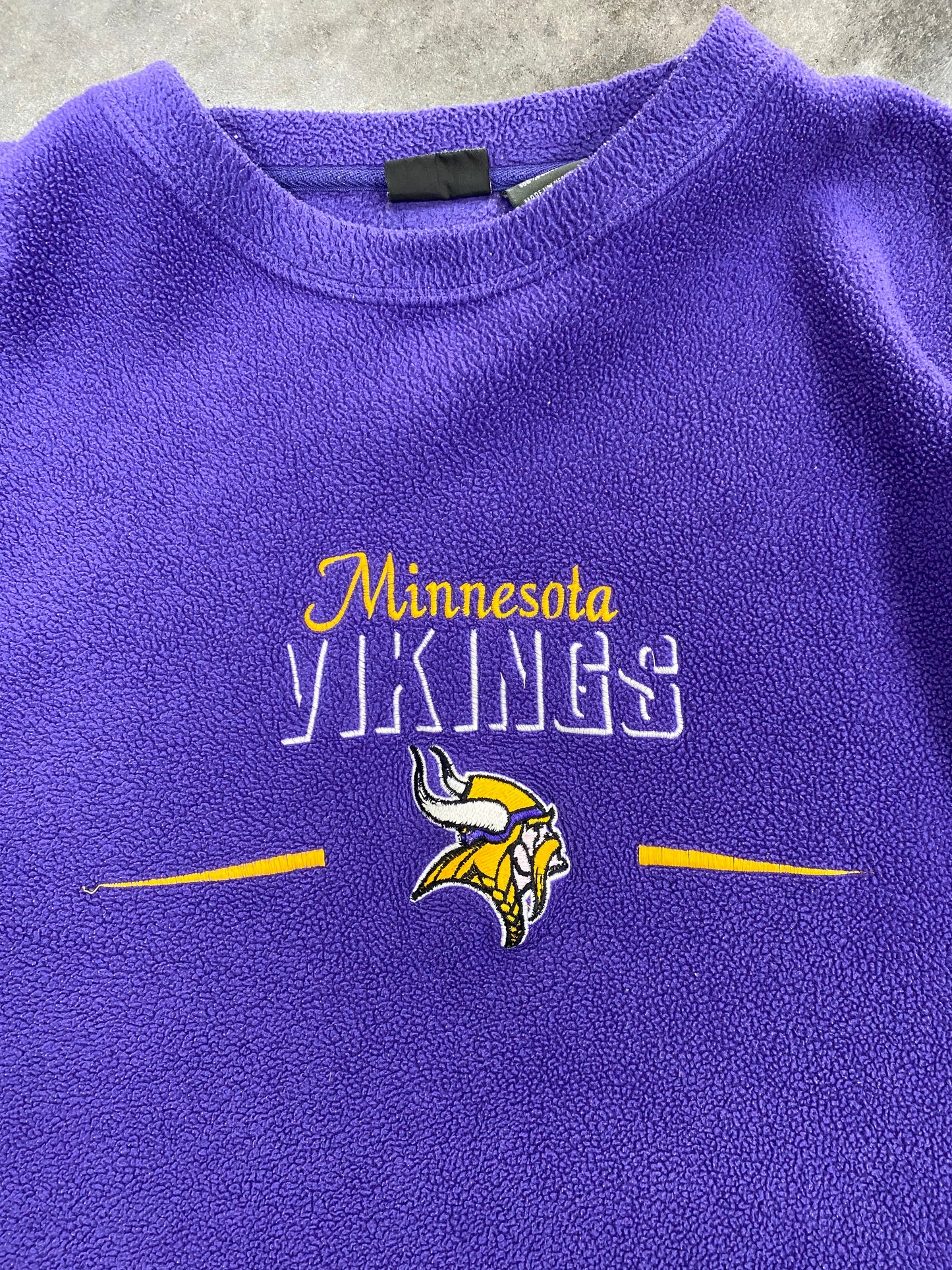 Vintage Fleece Vikings Sweatshirt - XXL