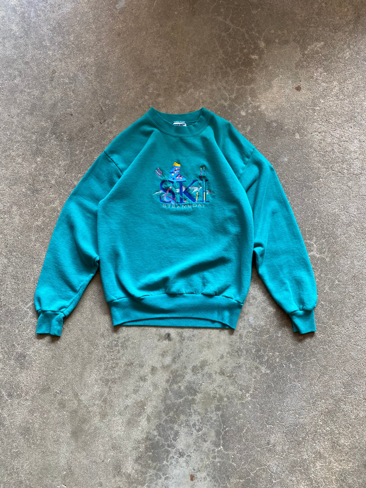 Vintage Steamboat Ski Sweatshirt - M