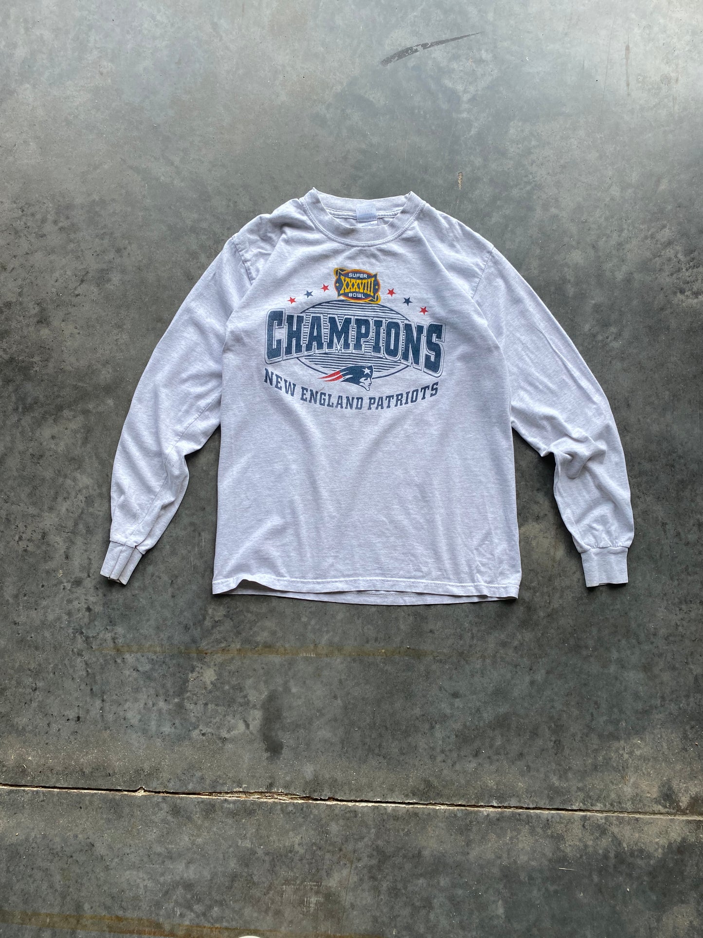 Patriots Super bowl Longsleeve - M