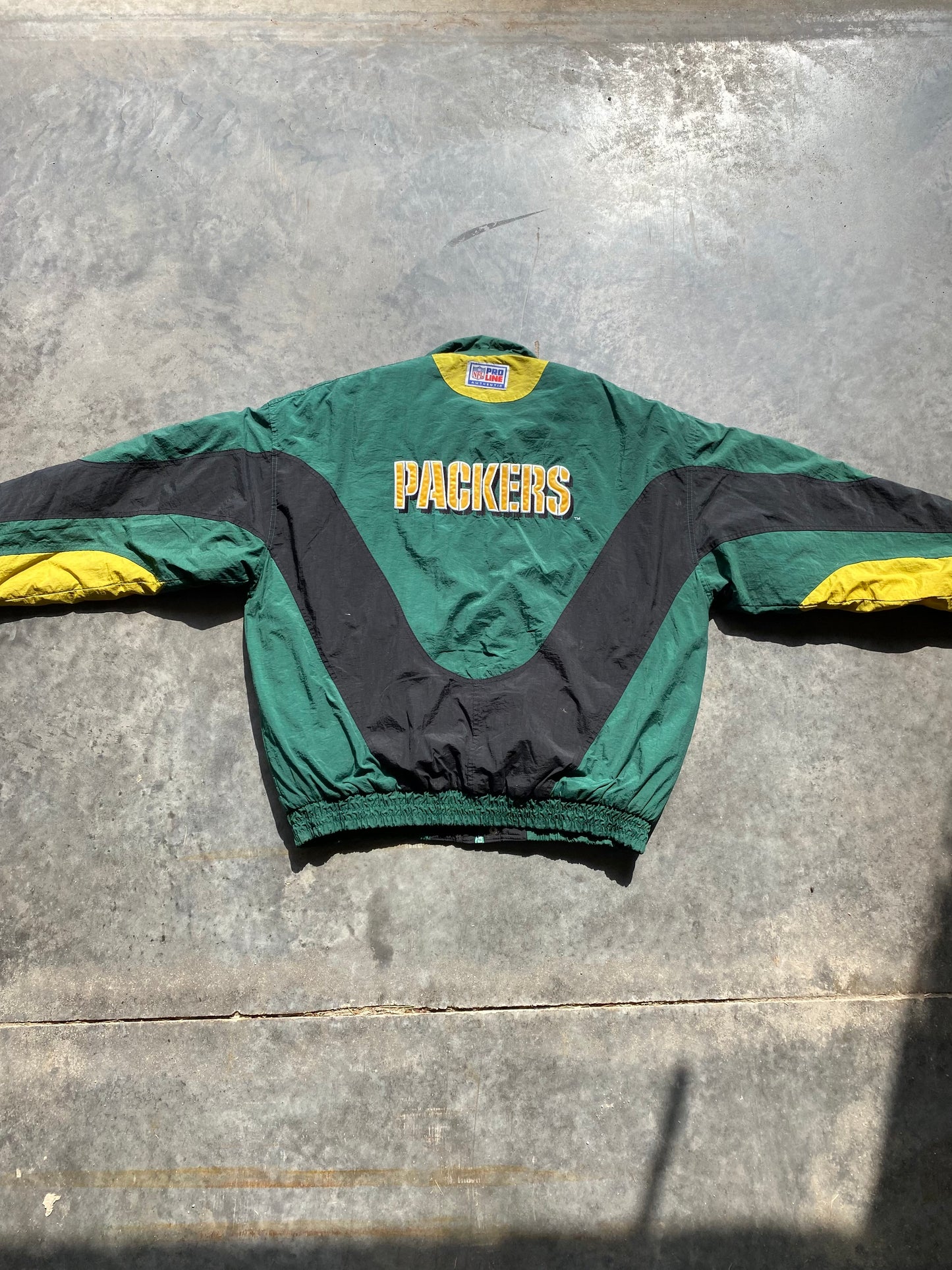 Vintage Reebok Packers Coat - XXL