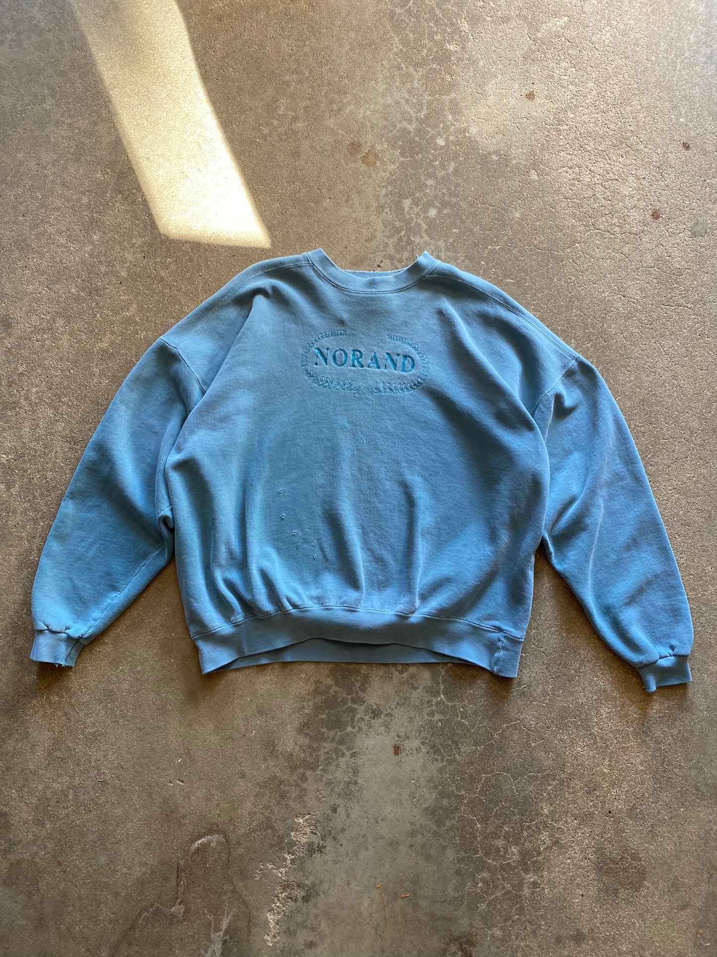 Vintage Embroidered Norand Sweatshirt - XXL