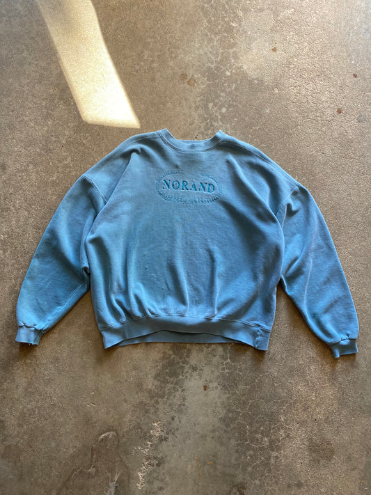 Vintage Embroidered Norand Sweatshirt - XXL