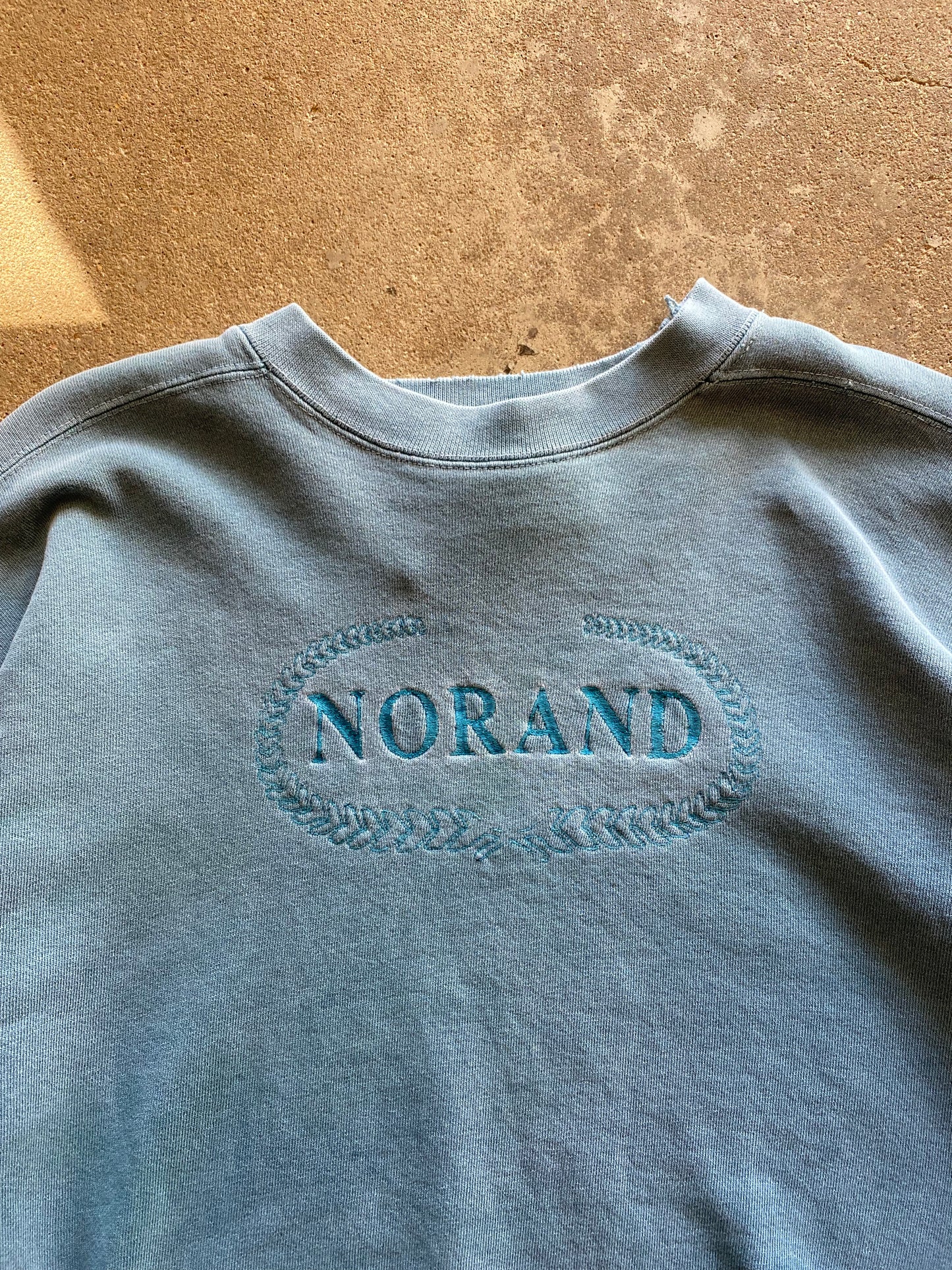 Vintage Embroidered Norand Sweatshirt - XXL