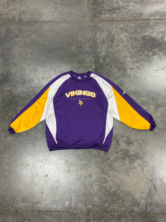 Vintage Vikings Reebok Sweatshirt - XXL