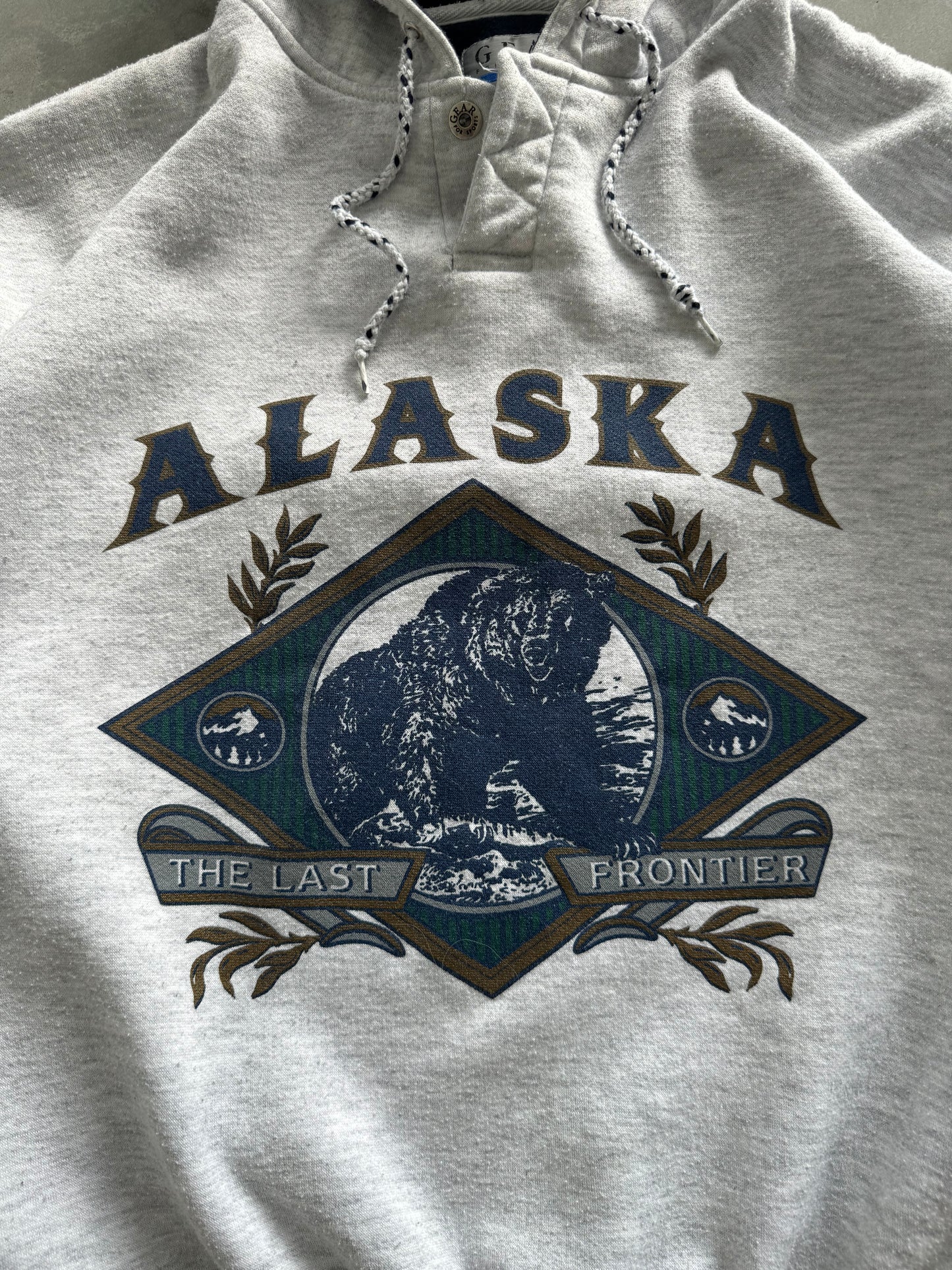 Vintage Alaska Hoodie - XL