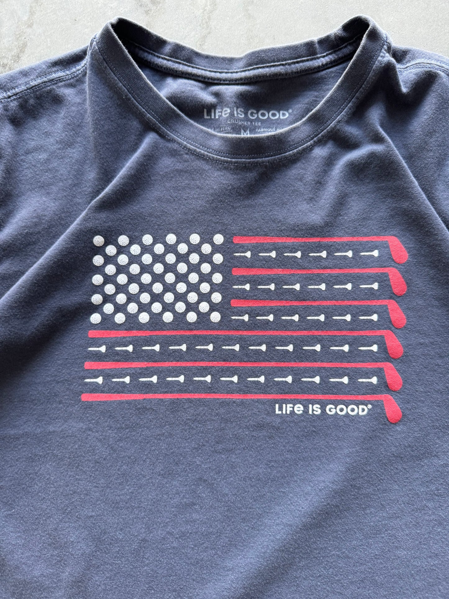 Life is Good Golf Tee - M