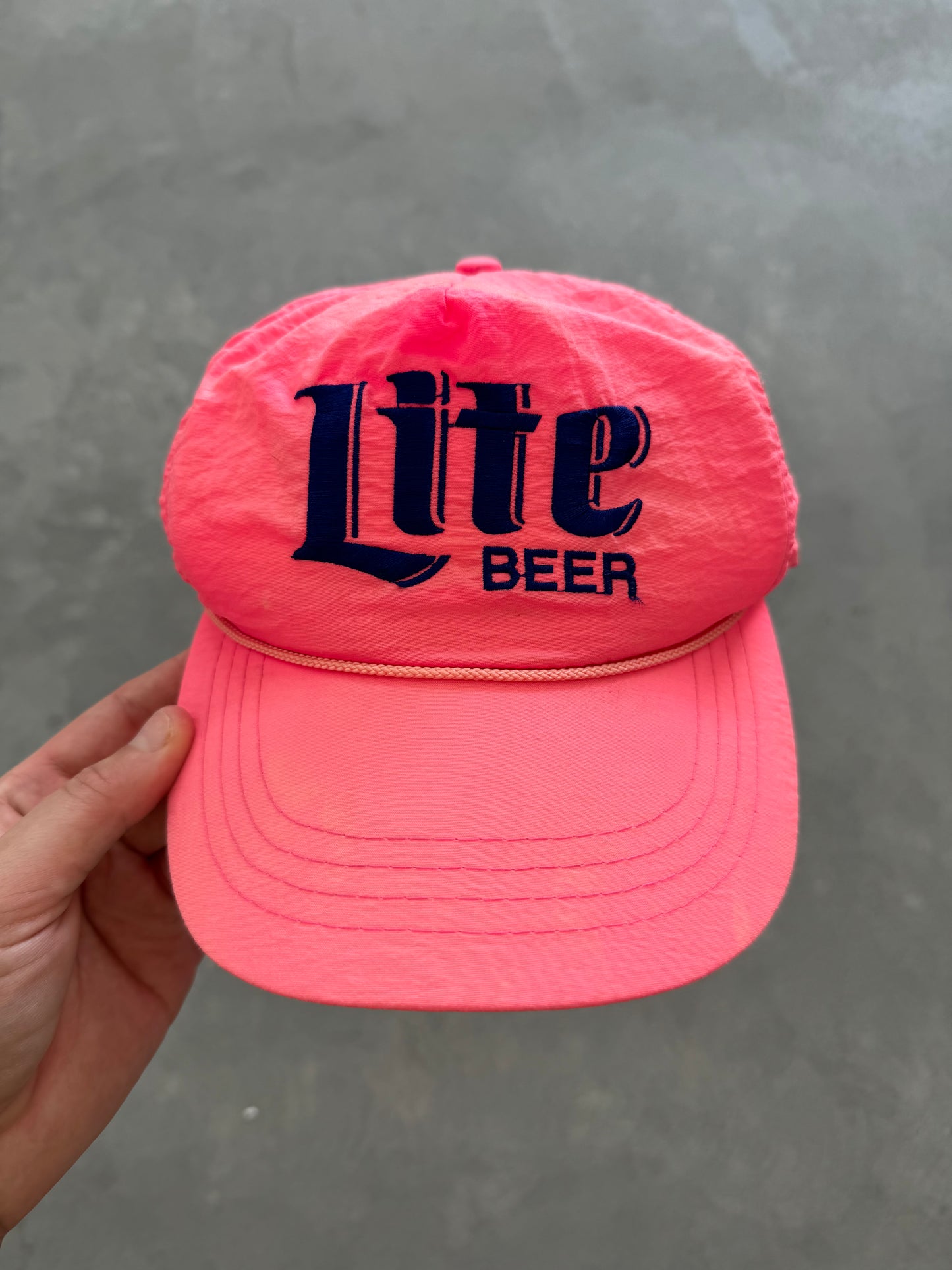 Vintage Miller Lite Hat