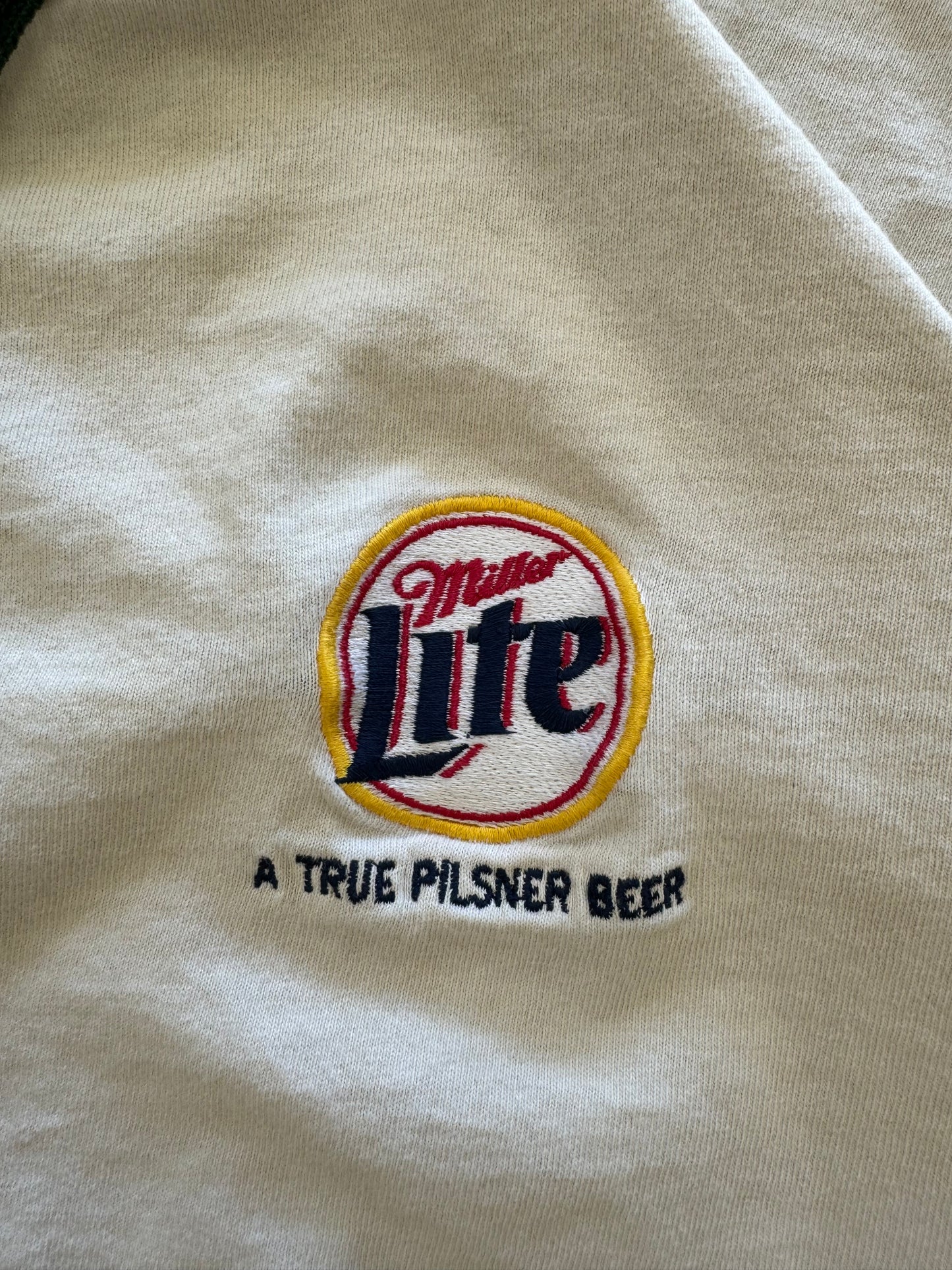 Vintage Miller Lite Baseball Jersey - XL