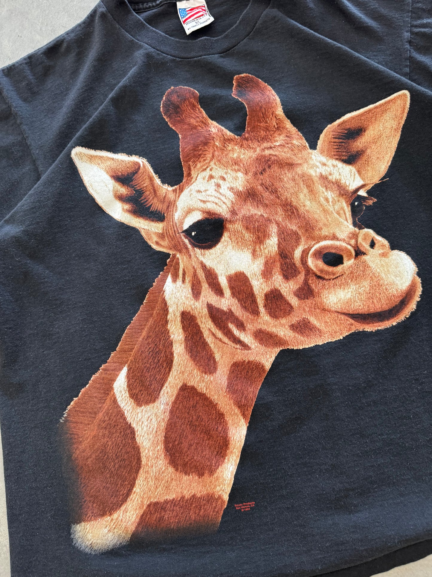 Vintage 1994 Giraffe Tee - XL