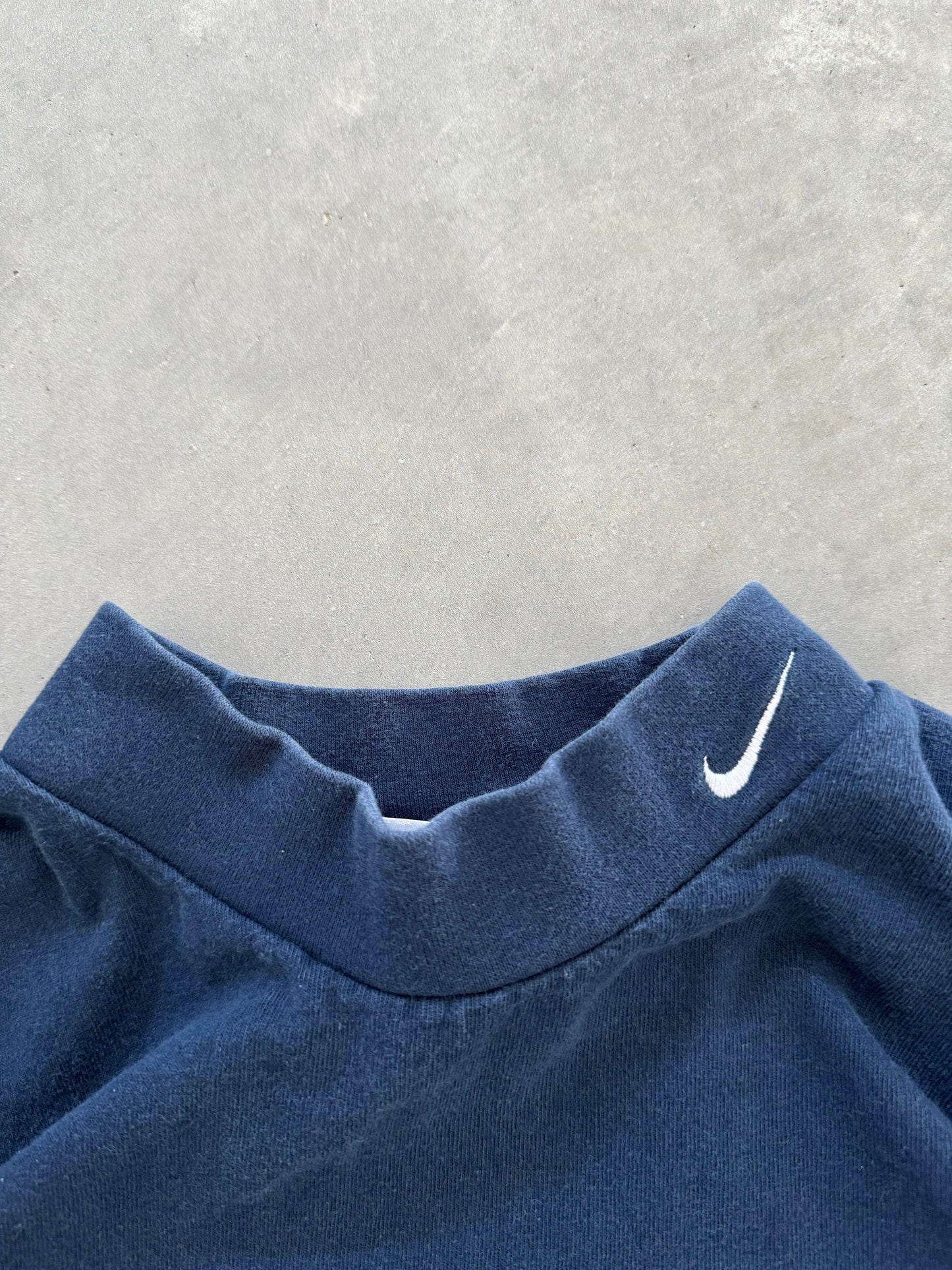 Vintage 90s Nike Mock Neck Longsleeve - XXL