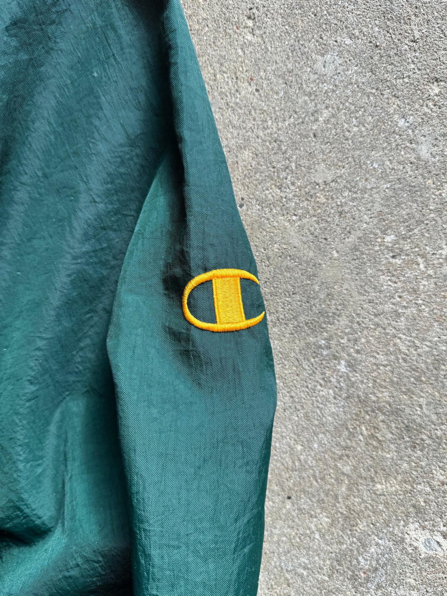 Vintage Champion Packers Windbreaker - XXL