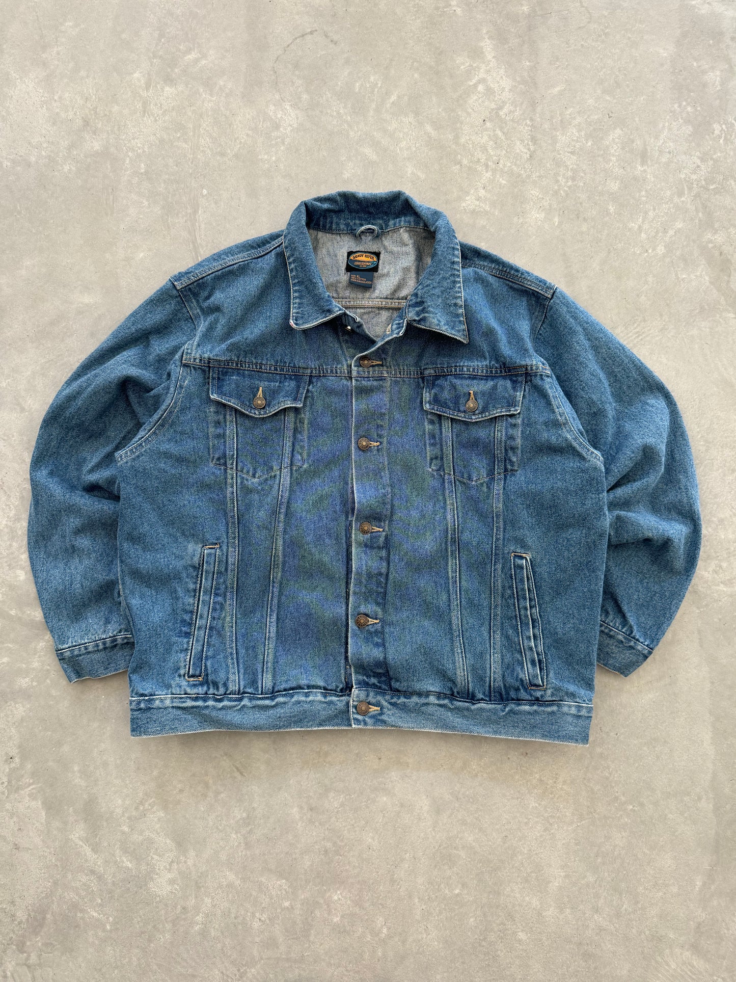 Vintage Denim Jacket - XL