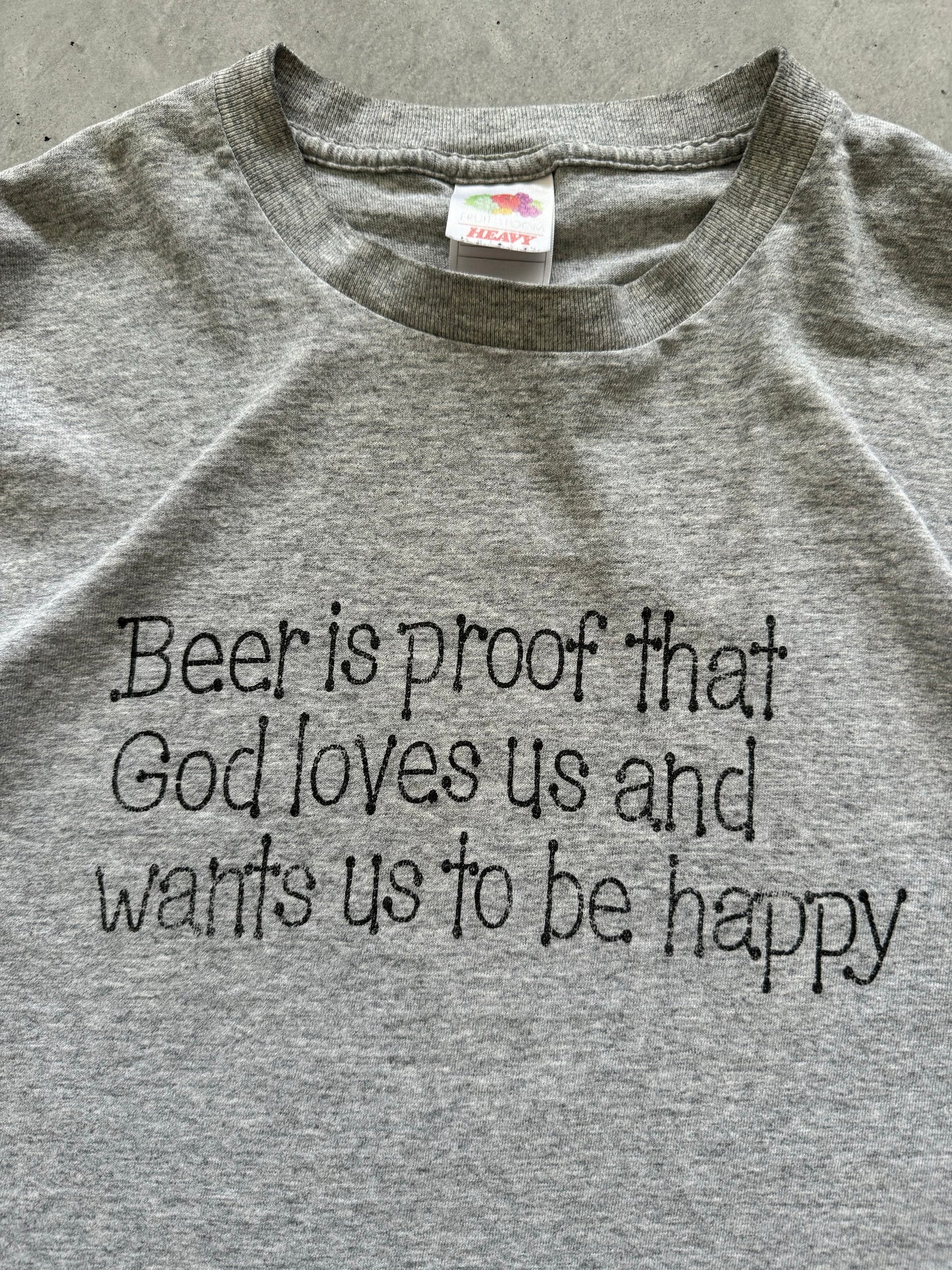 Vintage Beer Tee - L