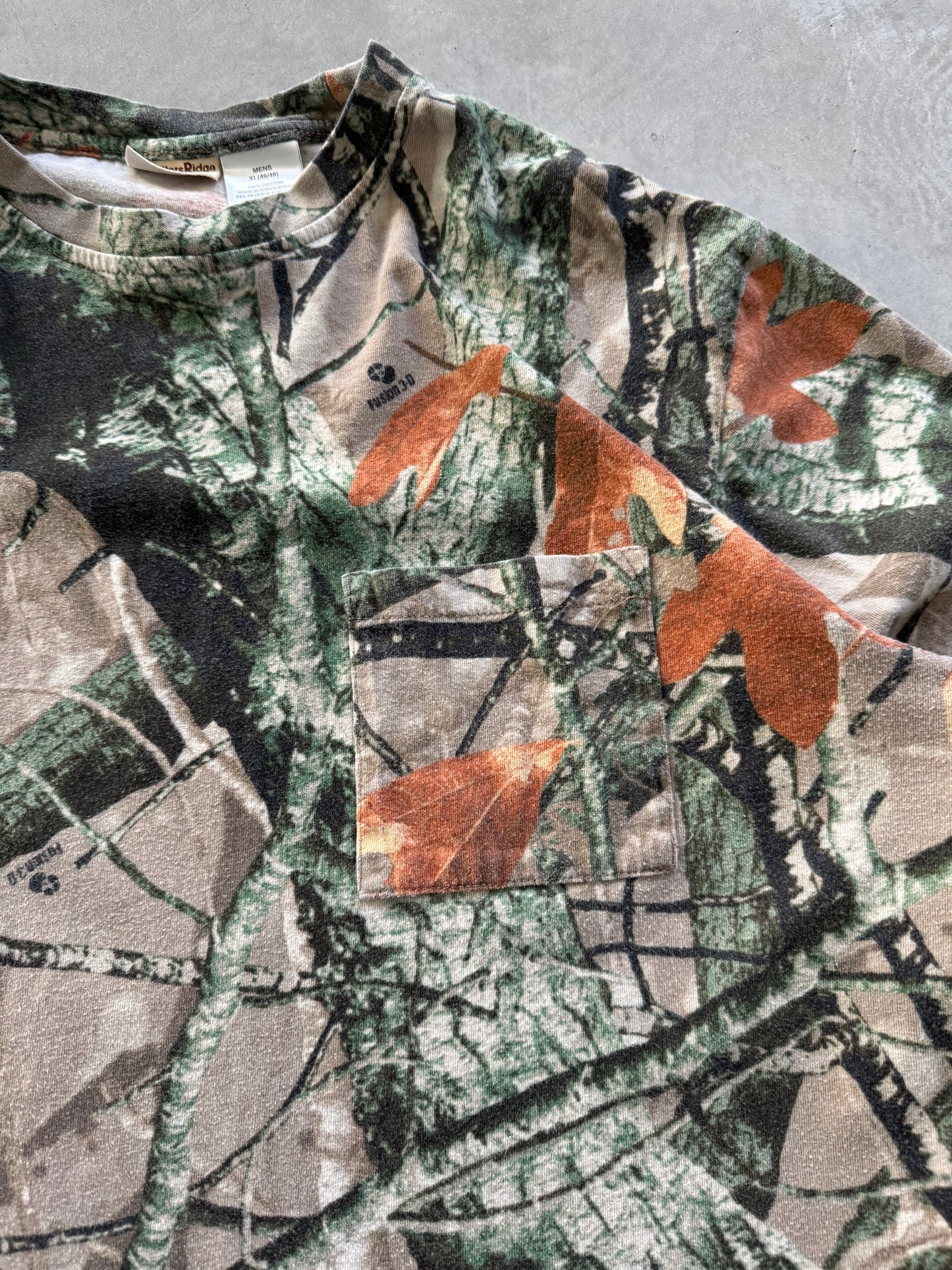 Camo Longsleeve Tee - XL