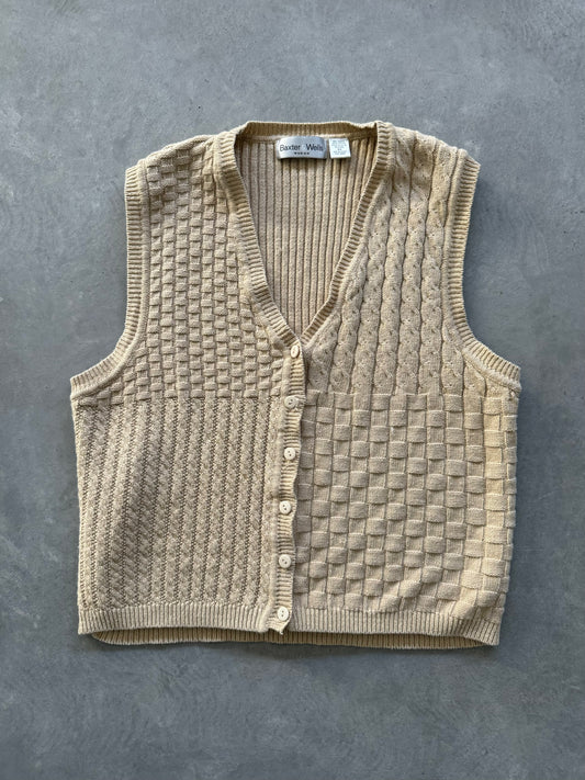 Vintage Sweater Vest - XXL