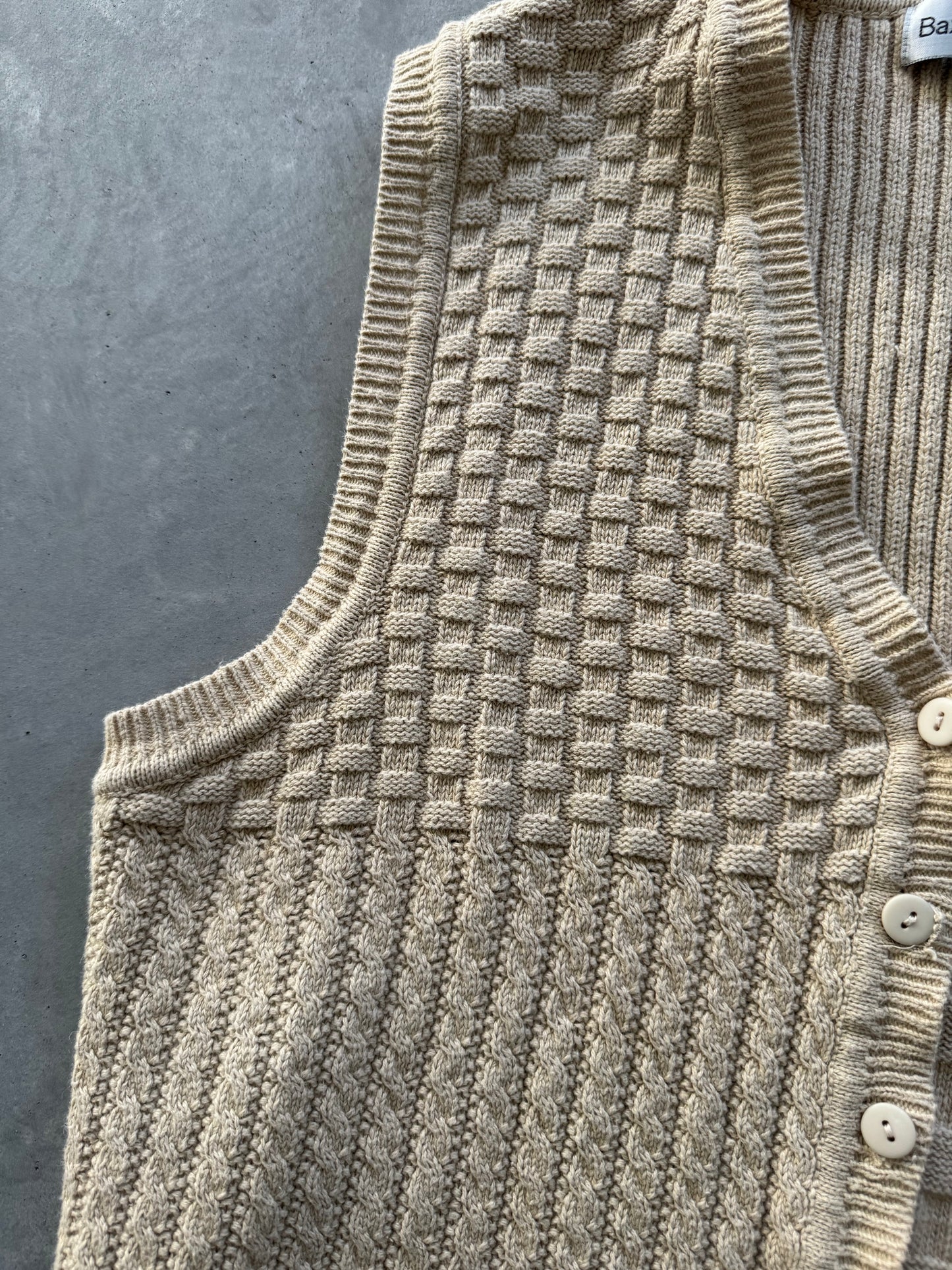 Vintage Sweater Vest - XXL