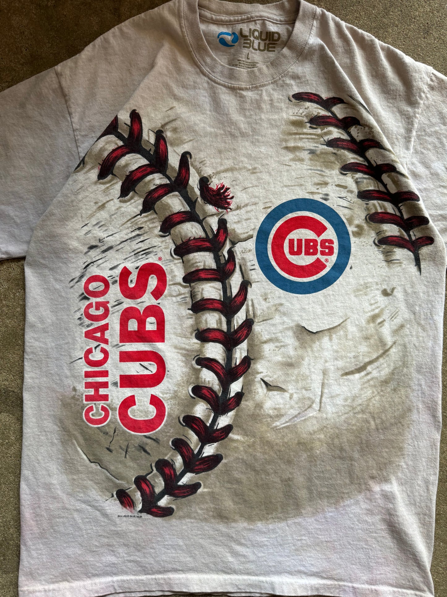 Vintage Cubs Tee - L