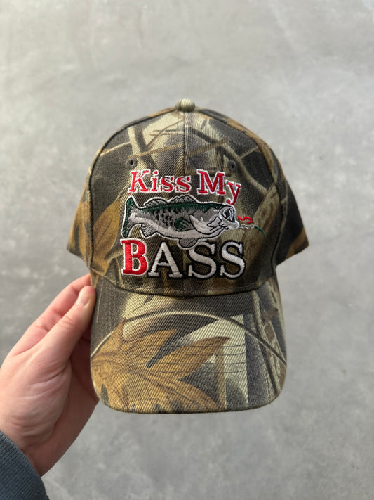 Kiss My Bass Camo Hat