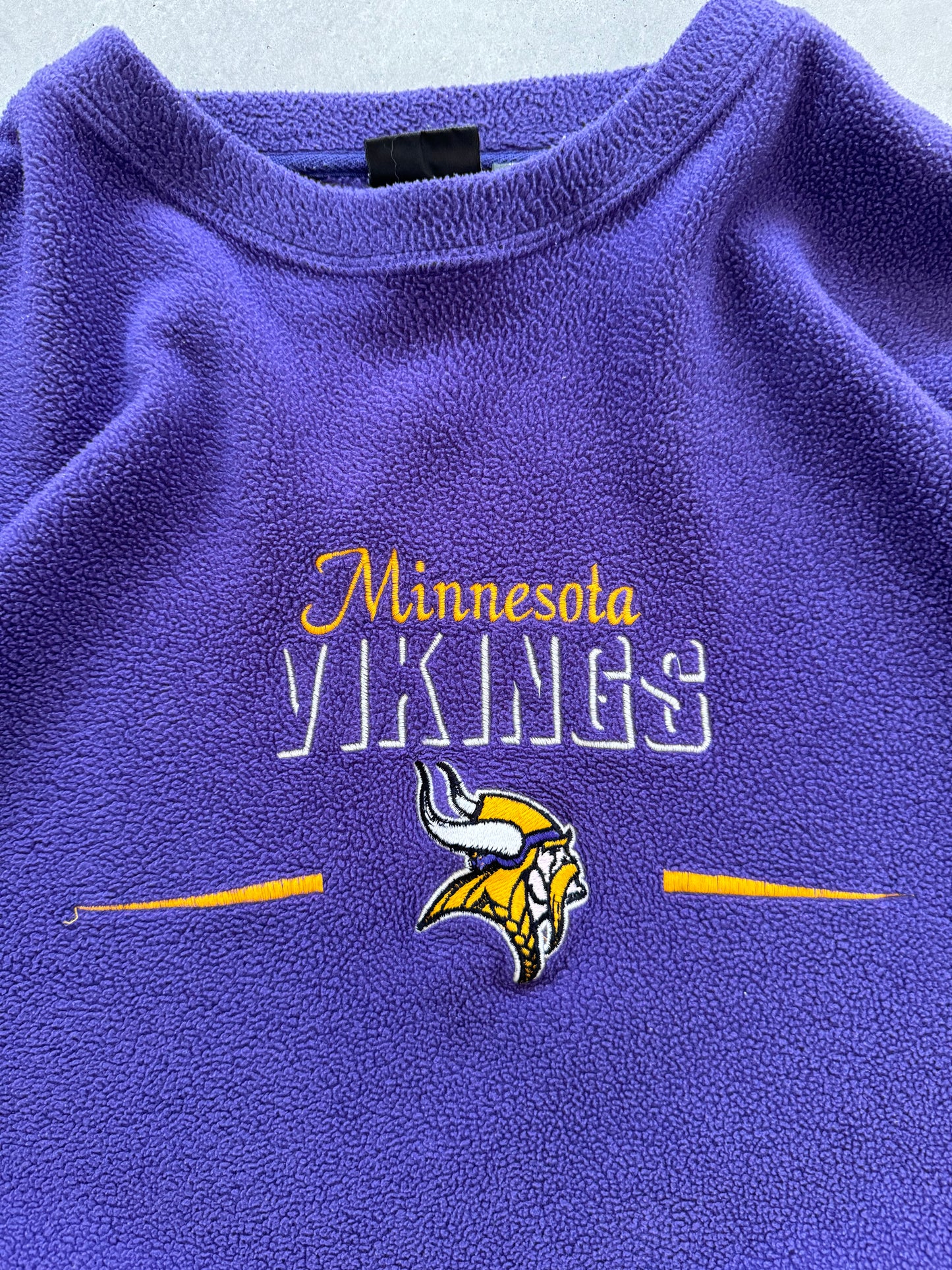 Vintage Minnesota Vikings Fleece Sweatshirt - XXL