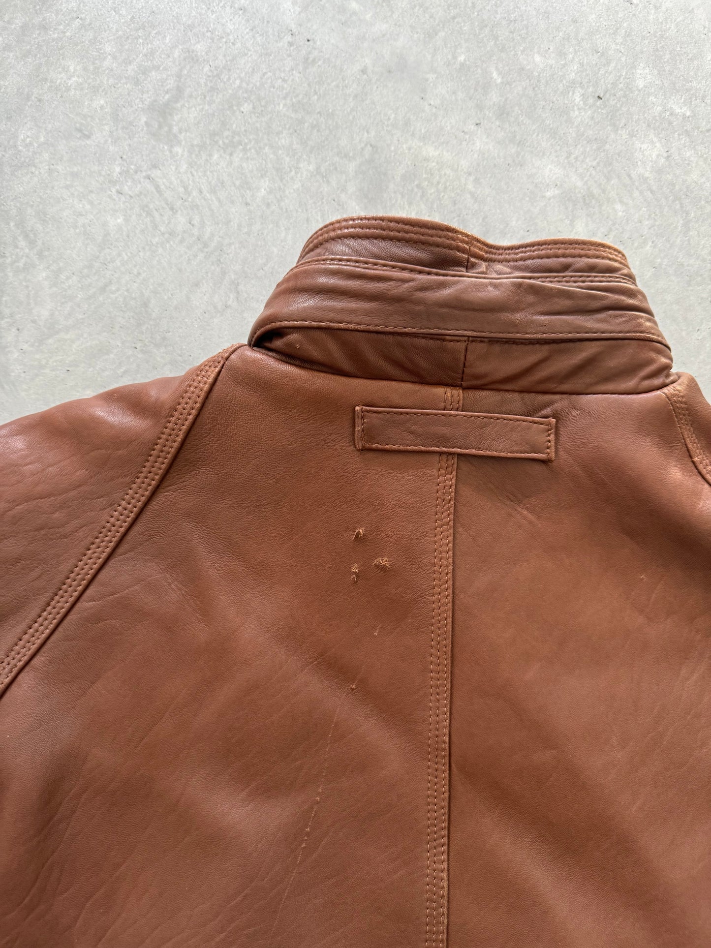 Vintage Midwest International Leather Jacket - XL