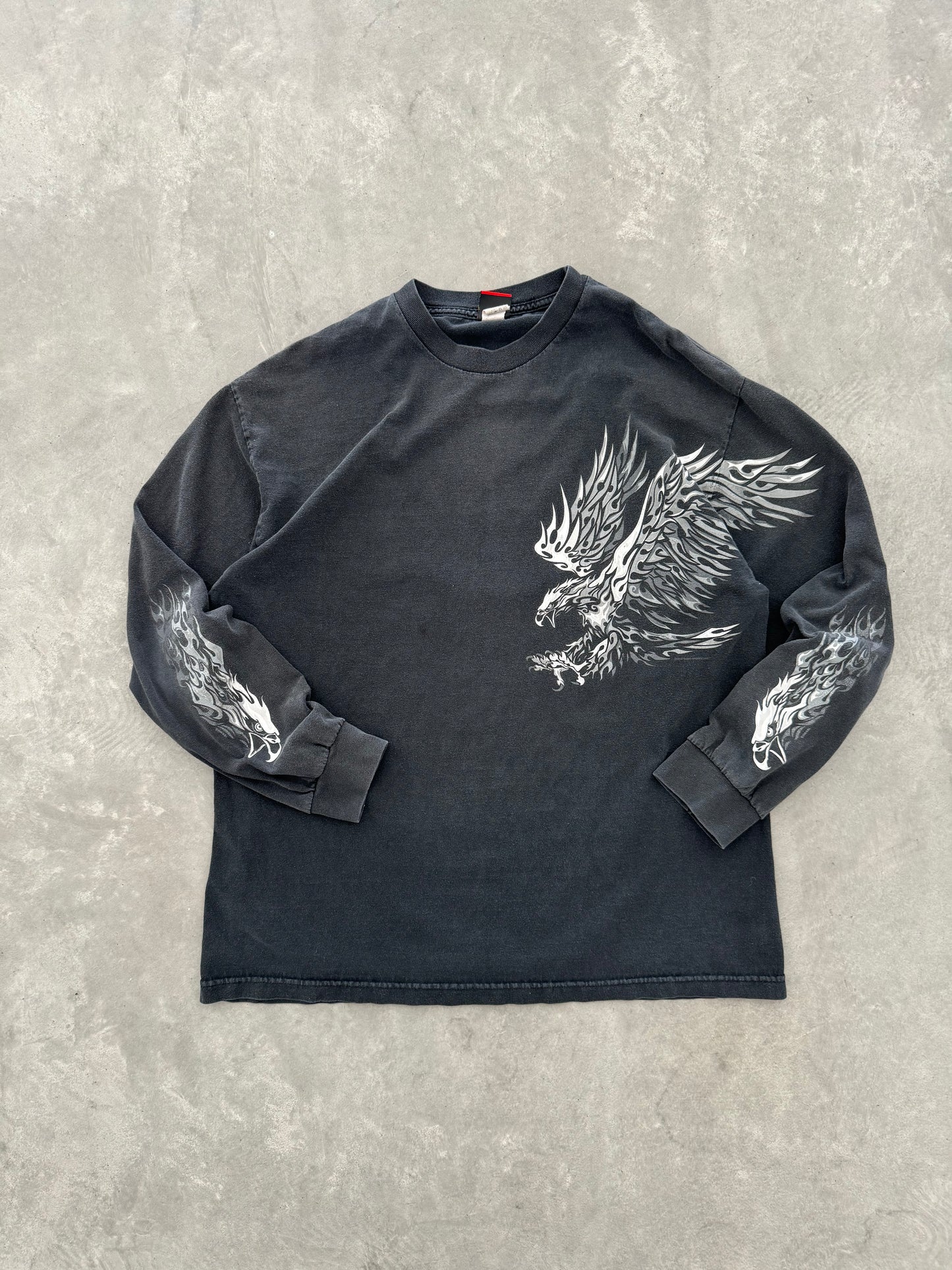 Vintage Flame Longsleeve Tee - XL