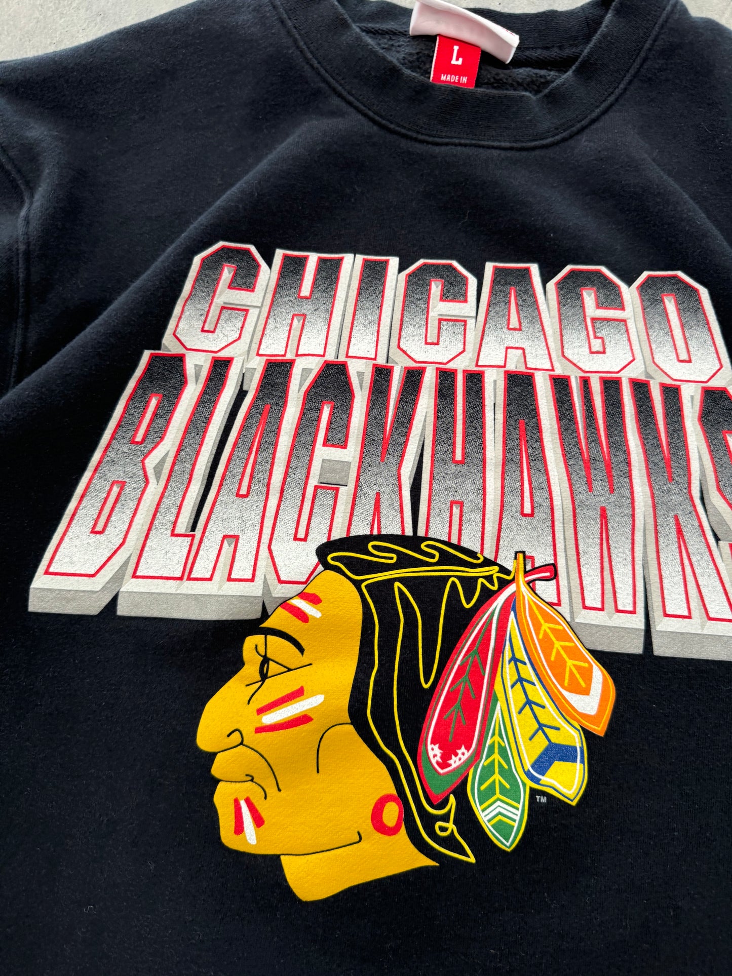 Vintage Chicago Blackhawks Sweatshirt - L