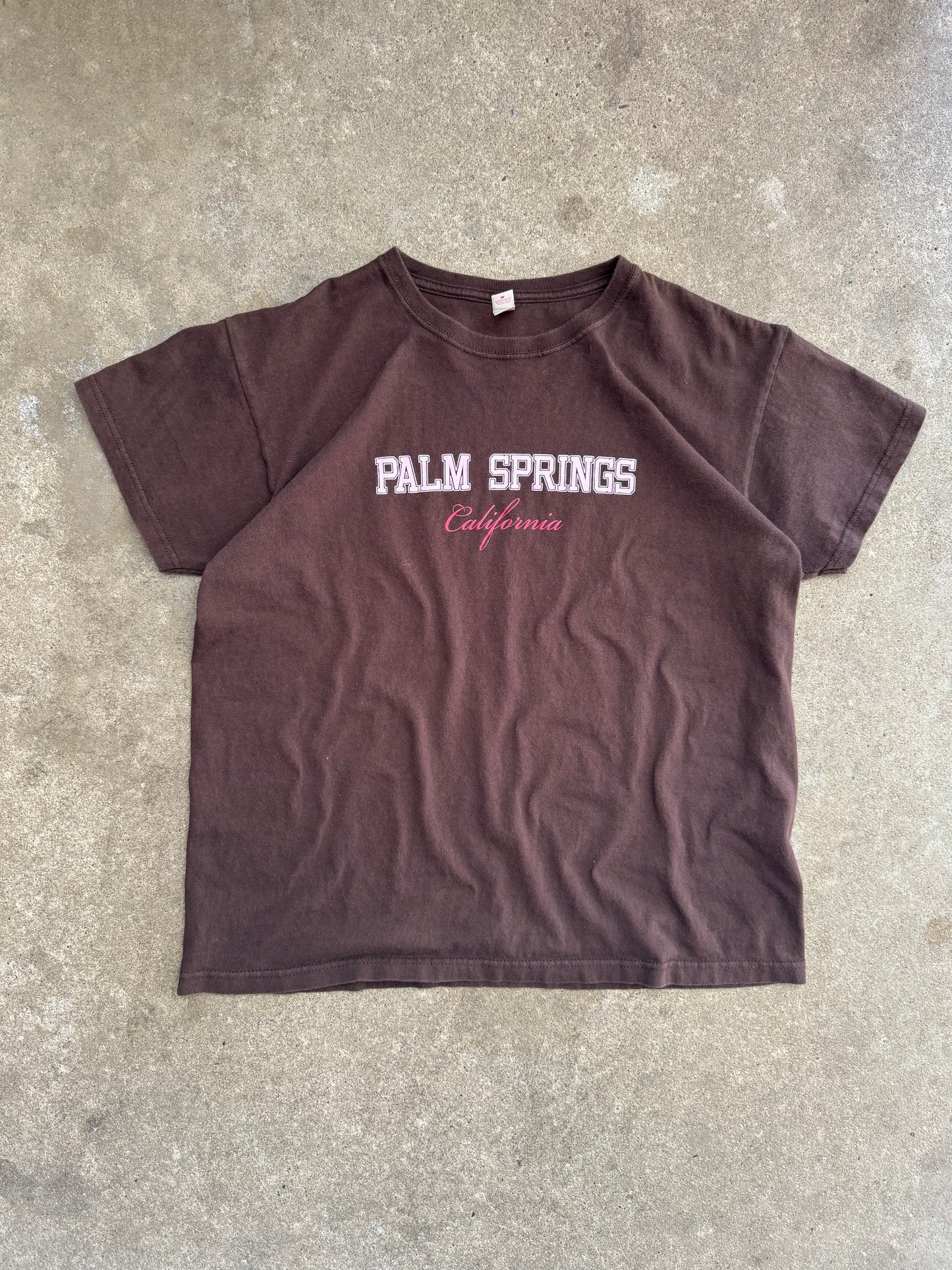 Palm Springs Baby Tee - L