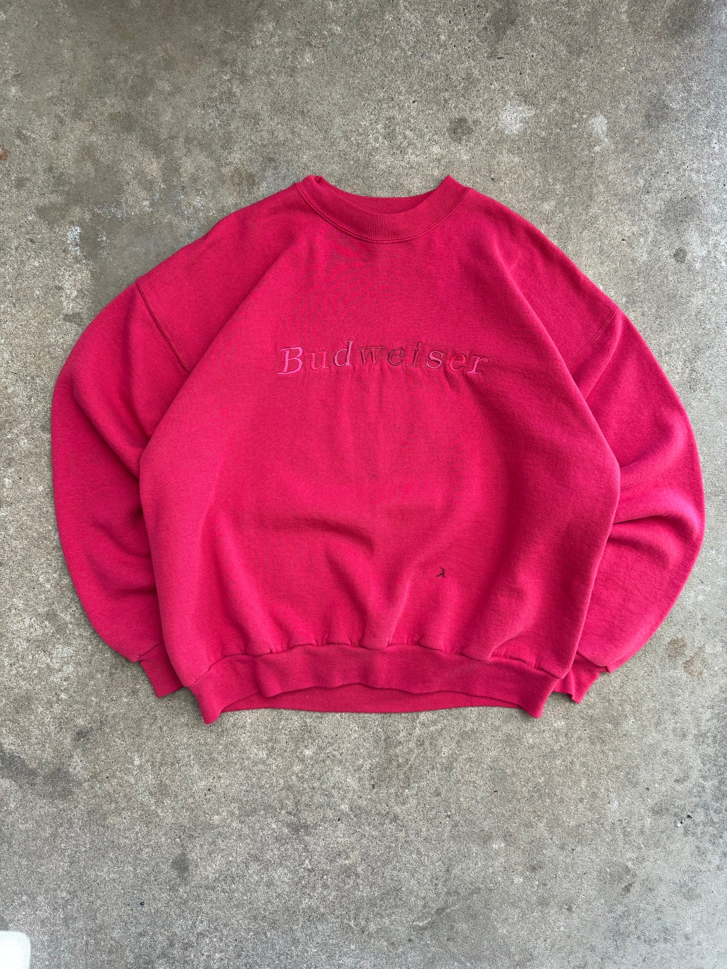 Vintage 90s Budweiser Sweatshirt - XL