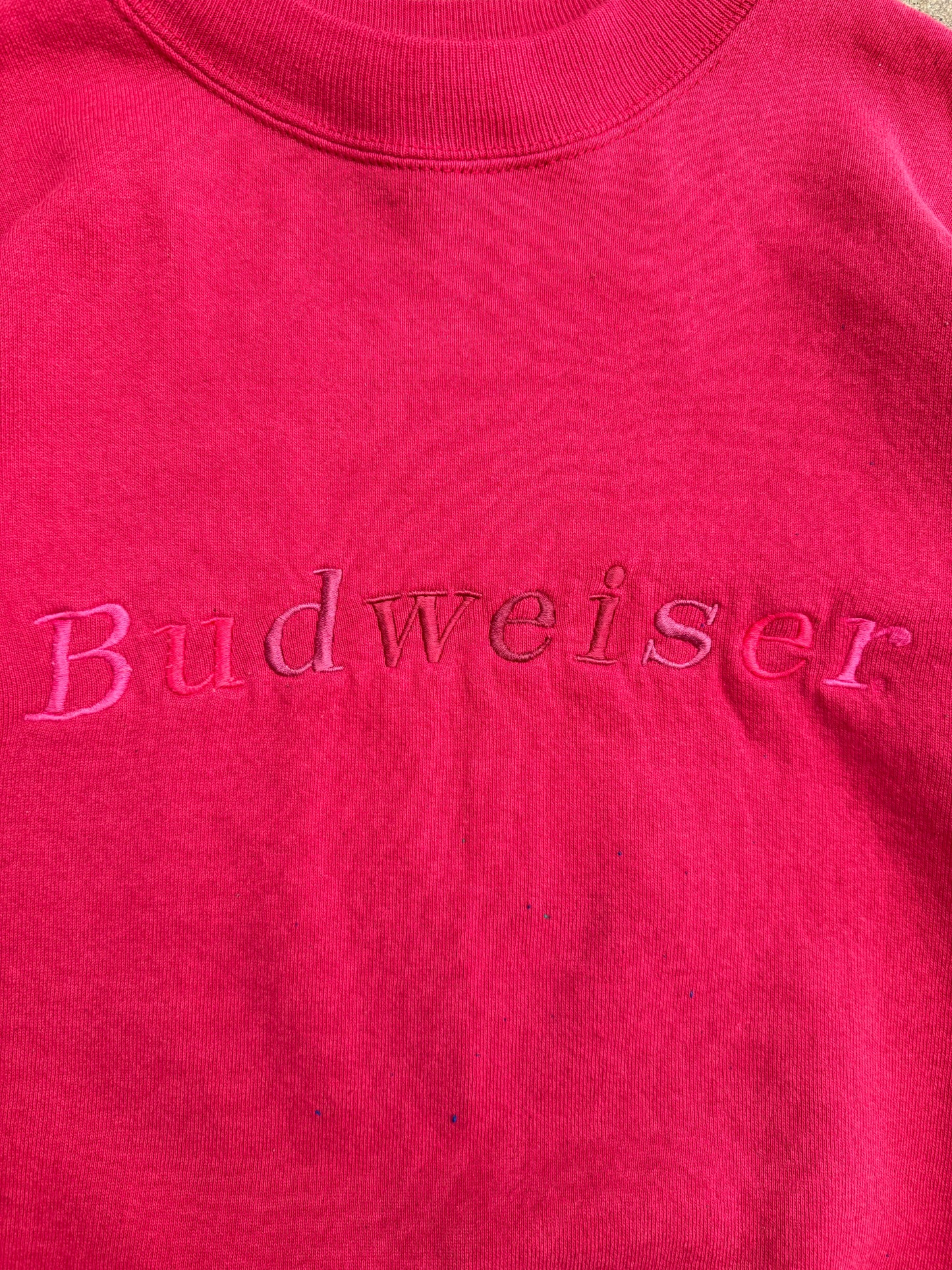 Vintage 90s Budweiser Sweatshirt - XL