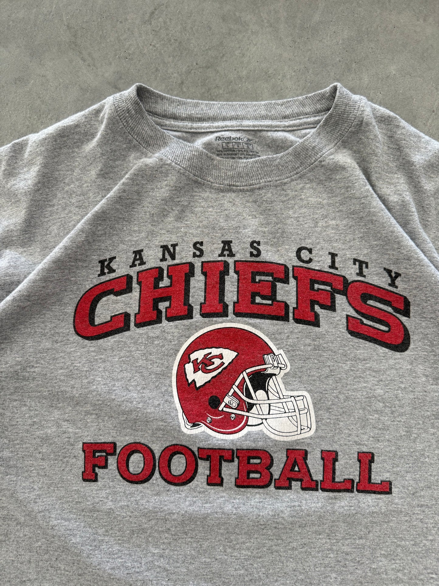 Kansas City Chiefs Reebok Longsleeve Tee - L