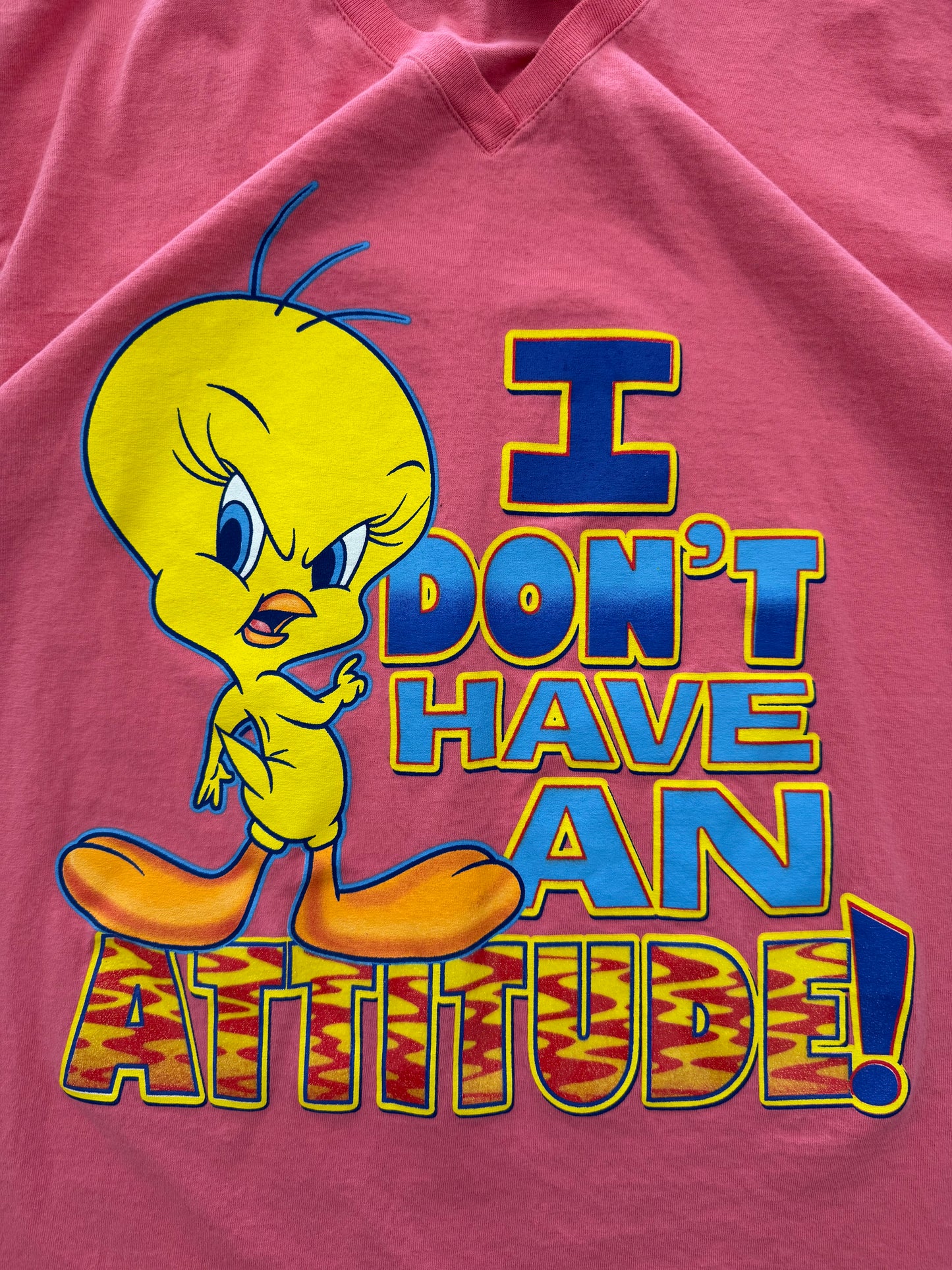 Vintage 00s Tweety Bird Tee - XL