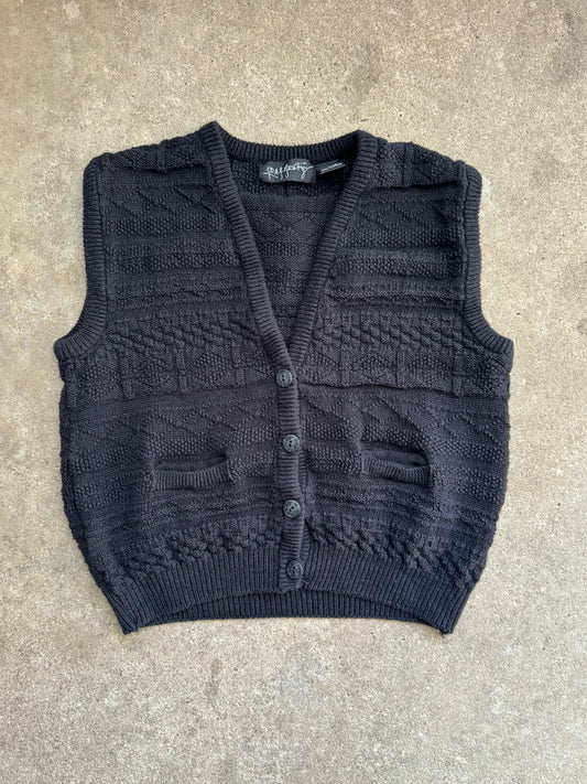 Vintage Sweater Vest - L