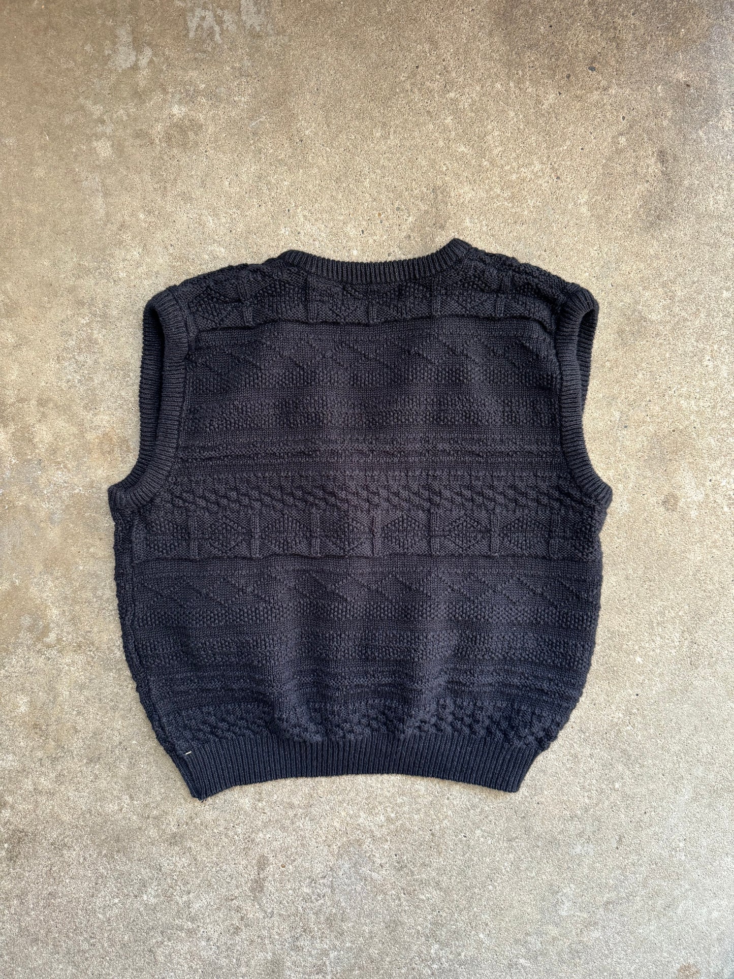 Vintage Sweater Vest - L