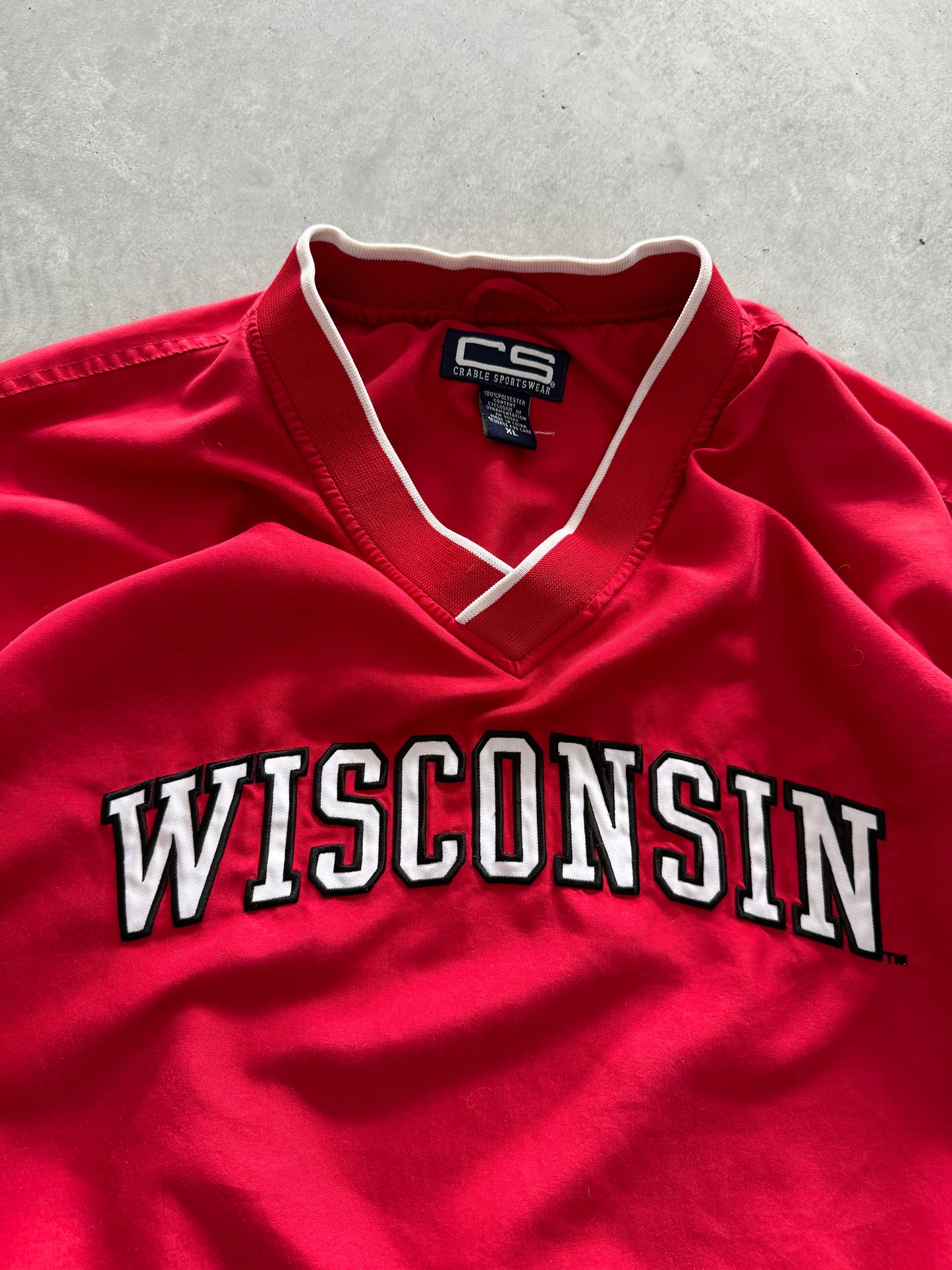 Vintage Wisconsin Windbreaker - XL