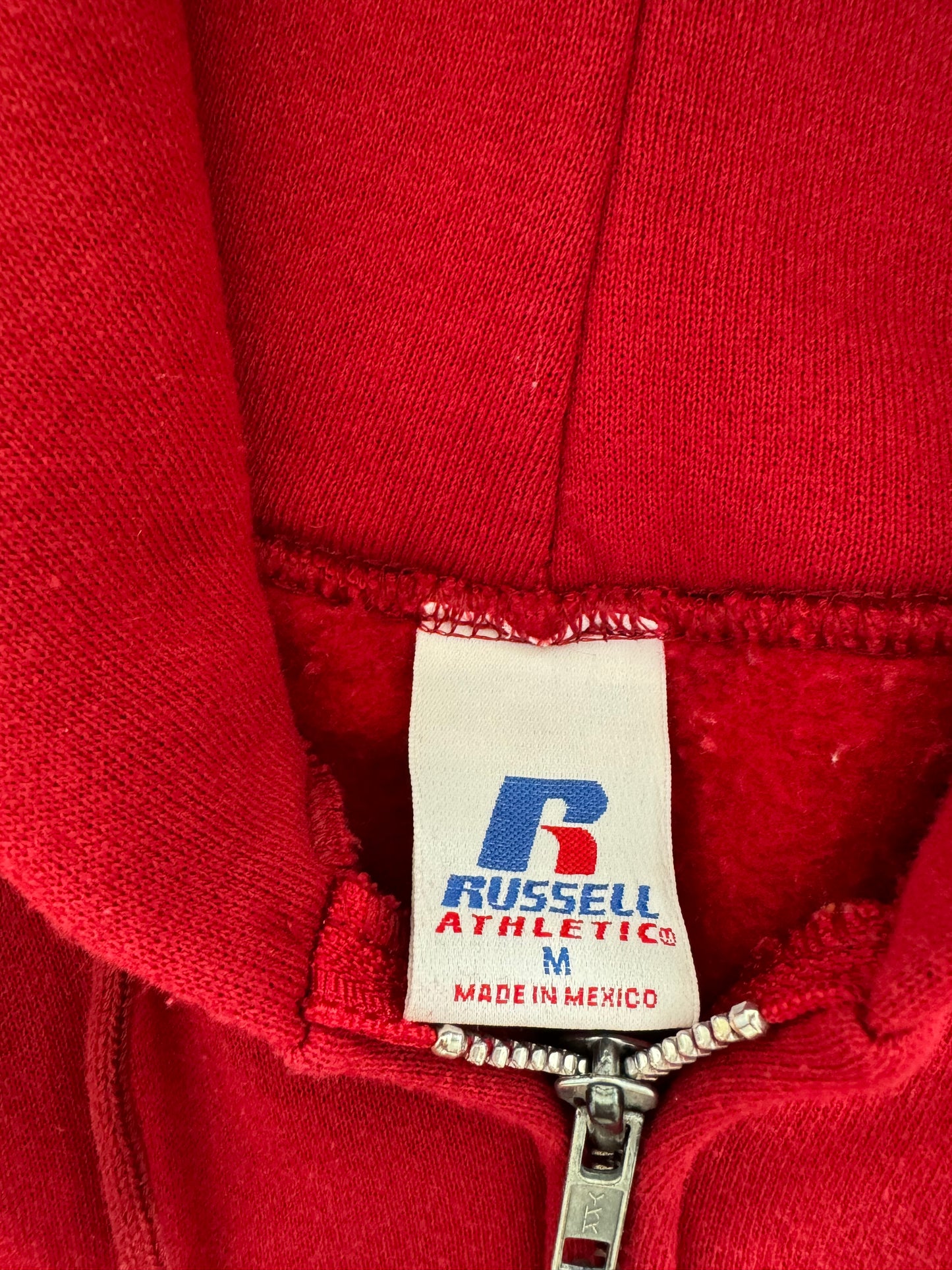 Vintage 90s Russell Zip Up Hoodie - M