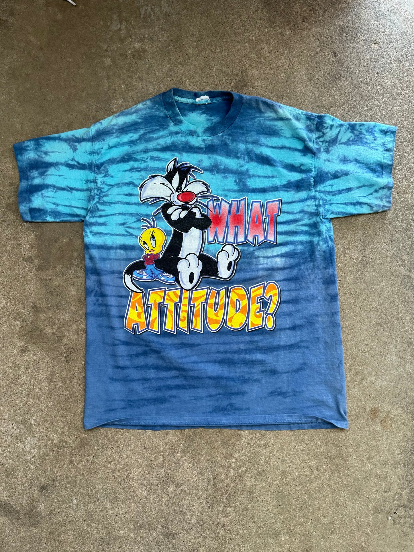 Vintage 90s Looney Tunes Shirt - XL