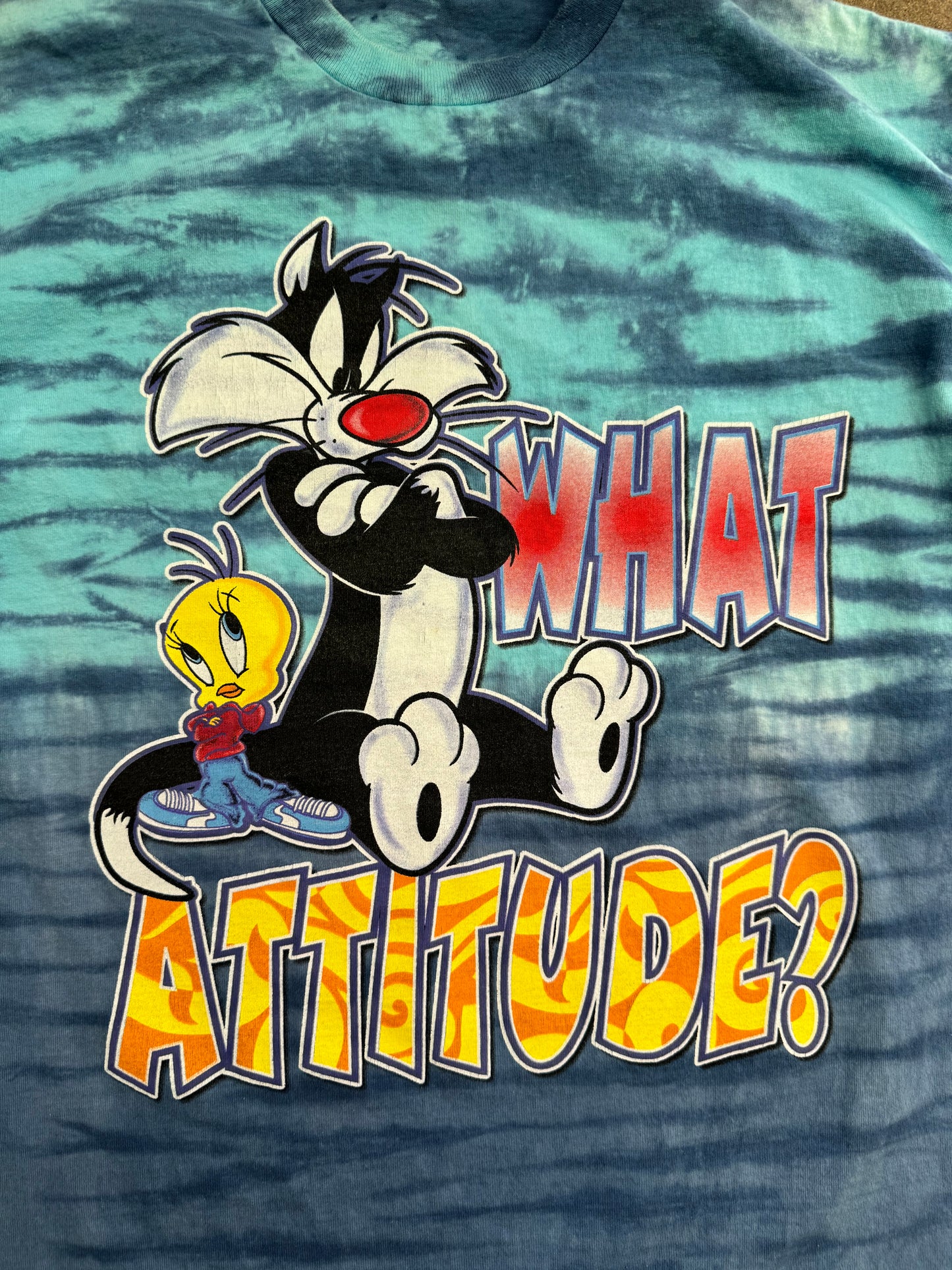 Vintage 90s Looney Tunes Shirt - XL