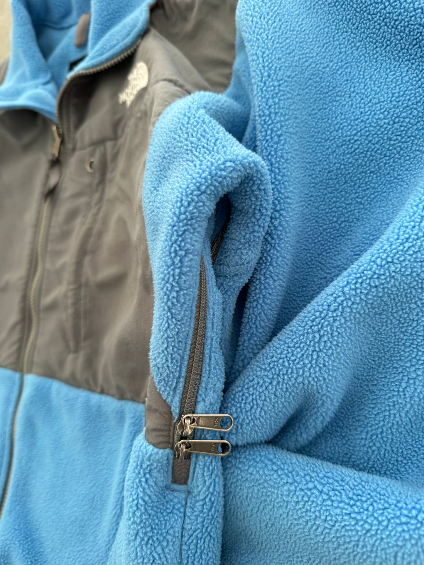 North Face Fleece Coat - M