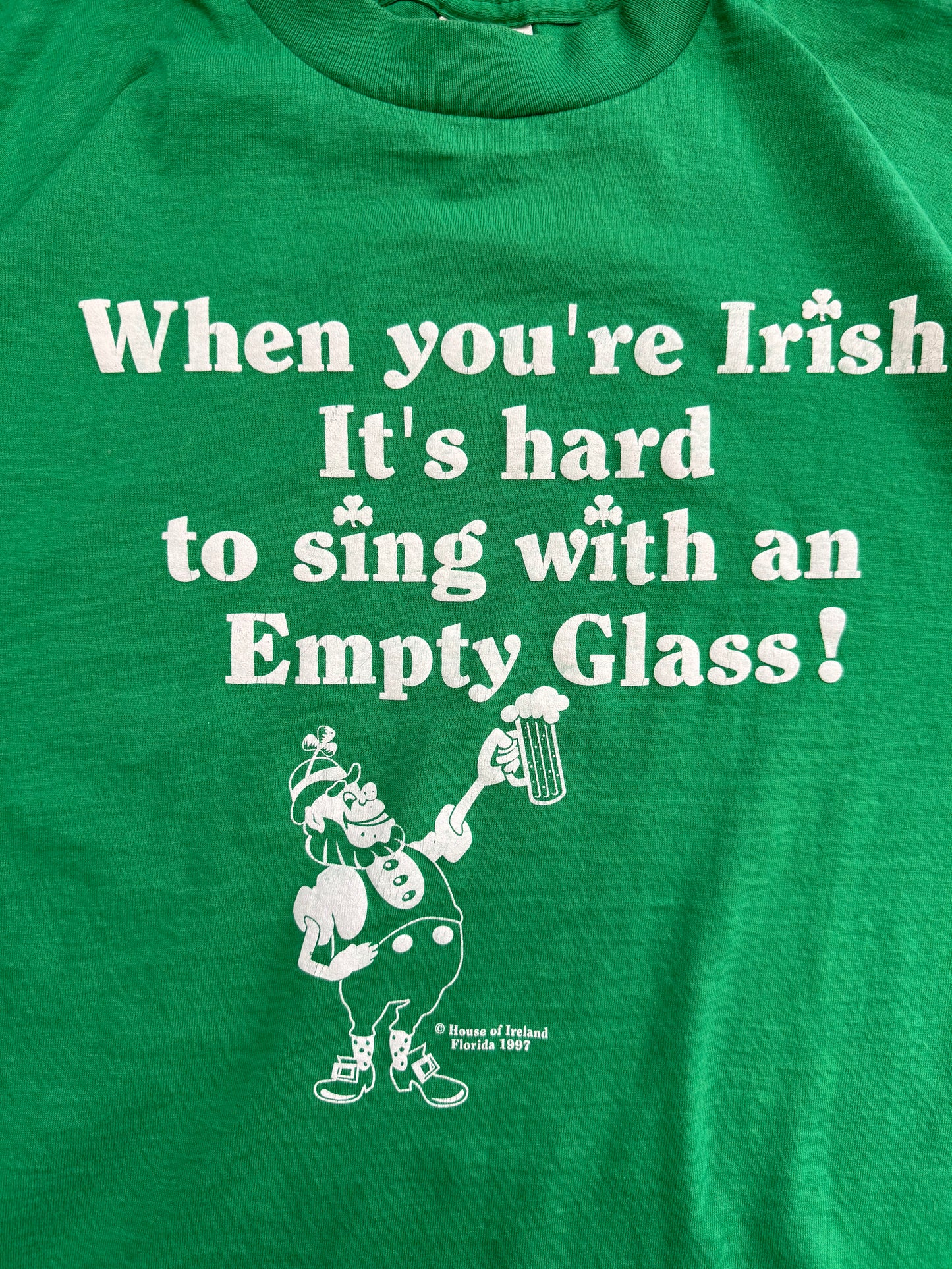 St Patrick’s Drinking Tee - XL