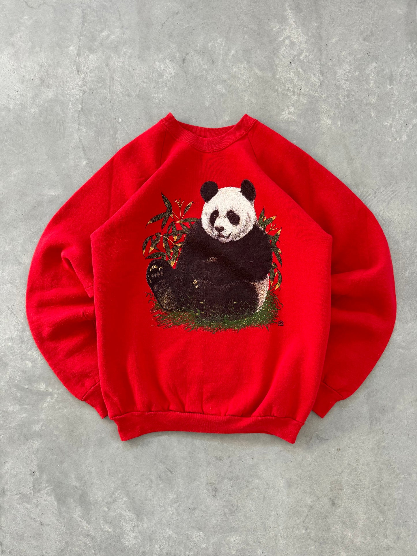 Vintage Panda Sweatshirt - XL