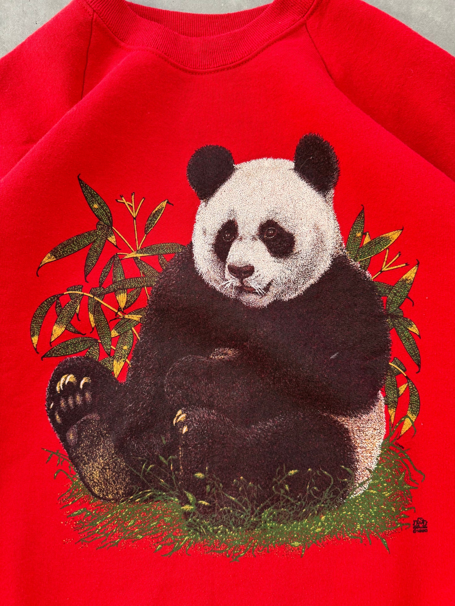 Vintage Panda Sweatshirt - XL