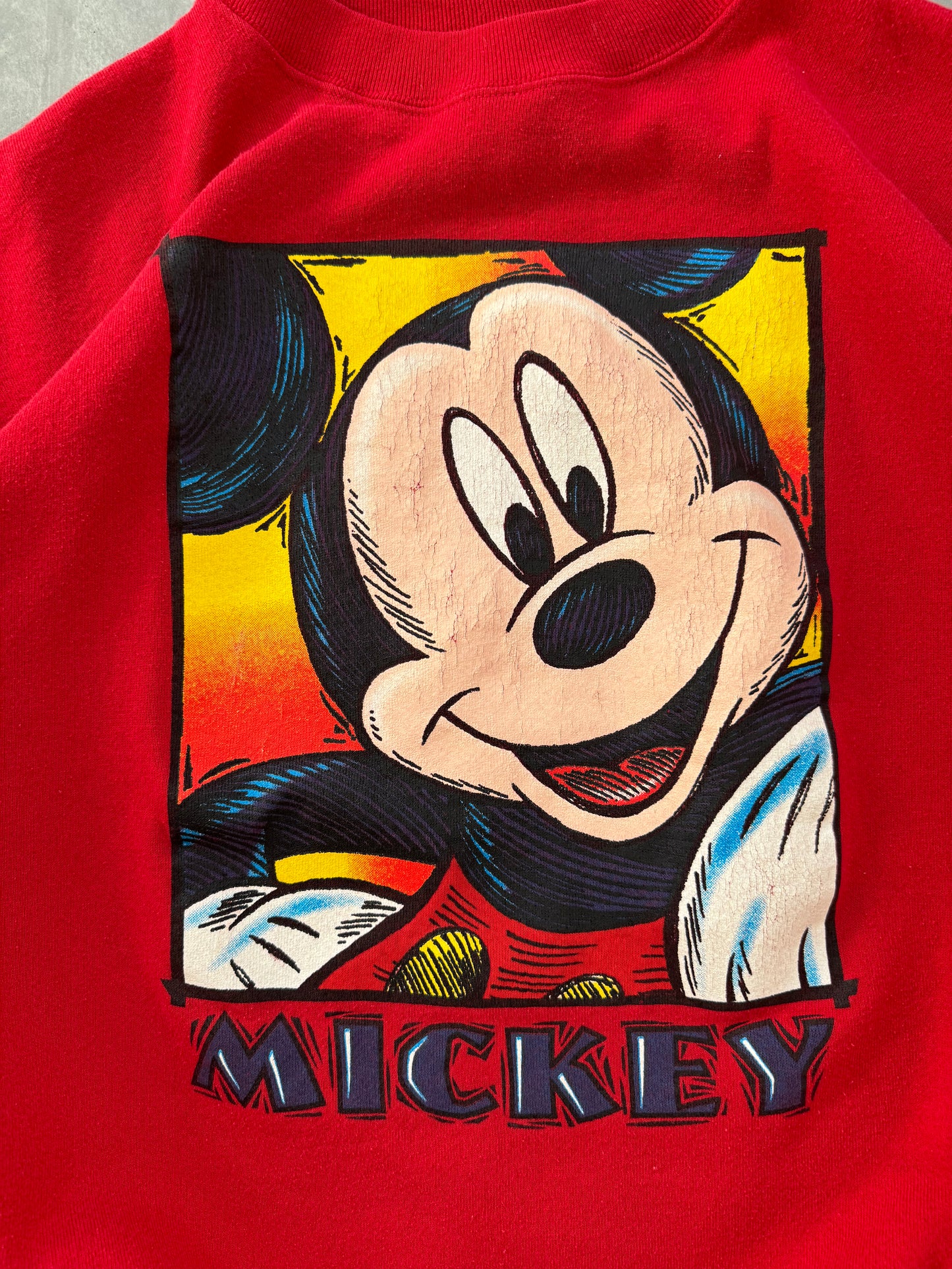 Vintage 90s Mickey Sweatshirt - XL