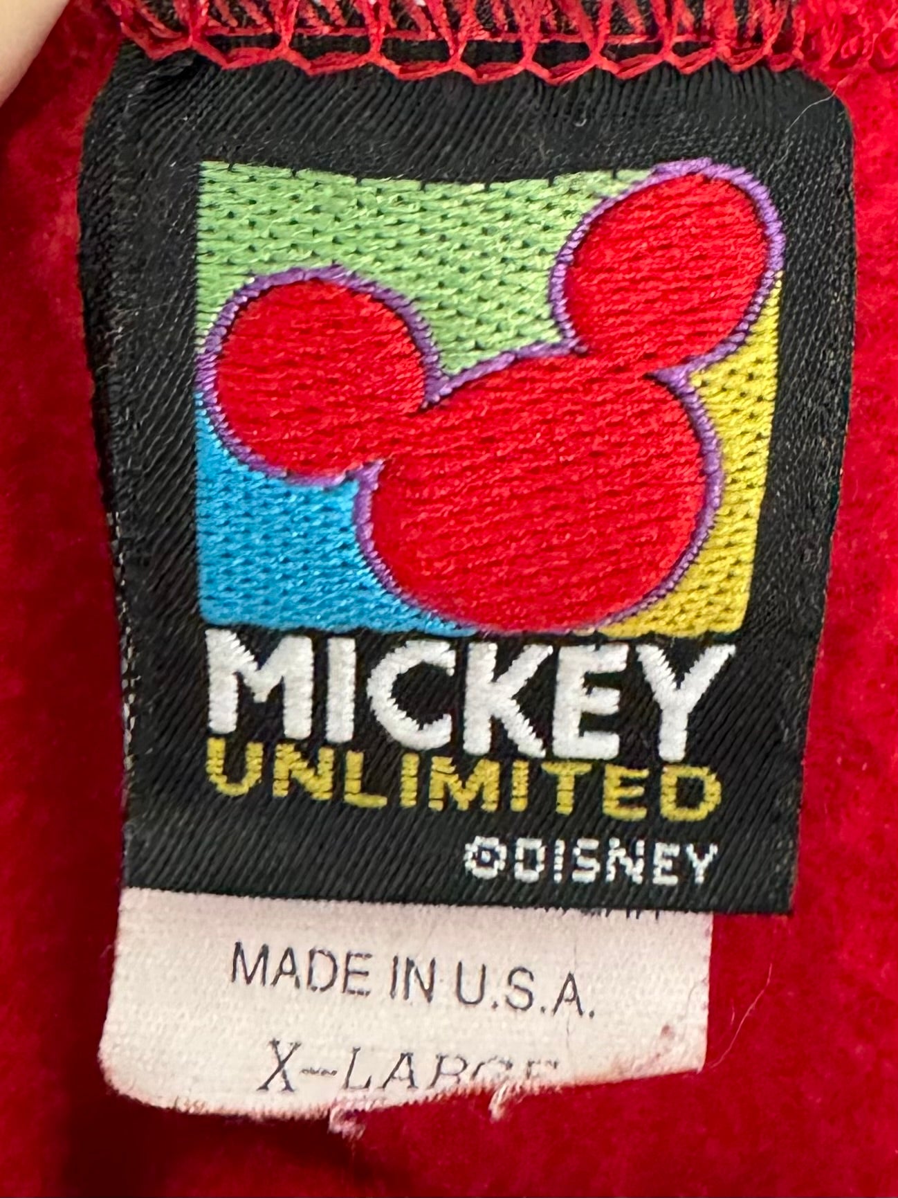 Vintage 90s Mickey Sweatshirt - XL