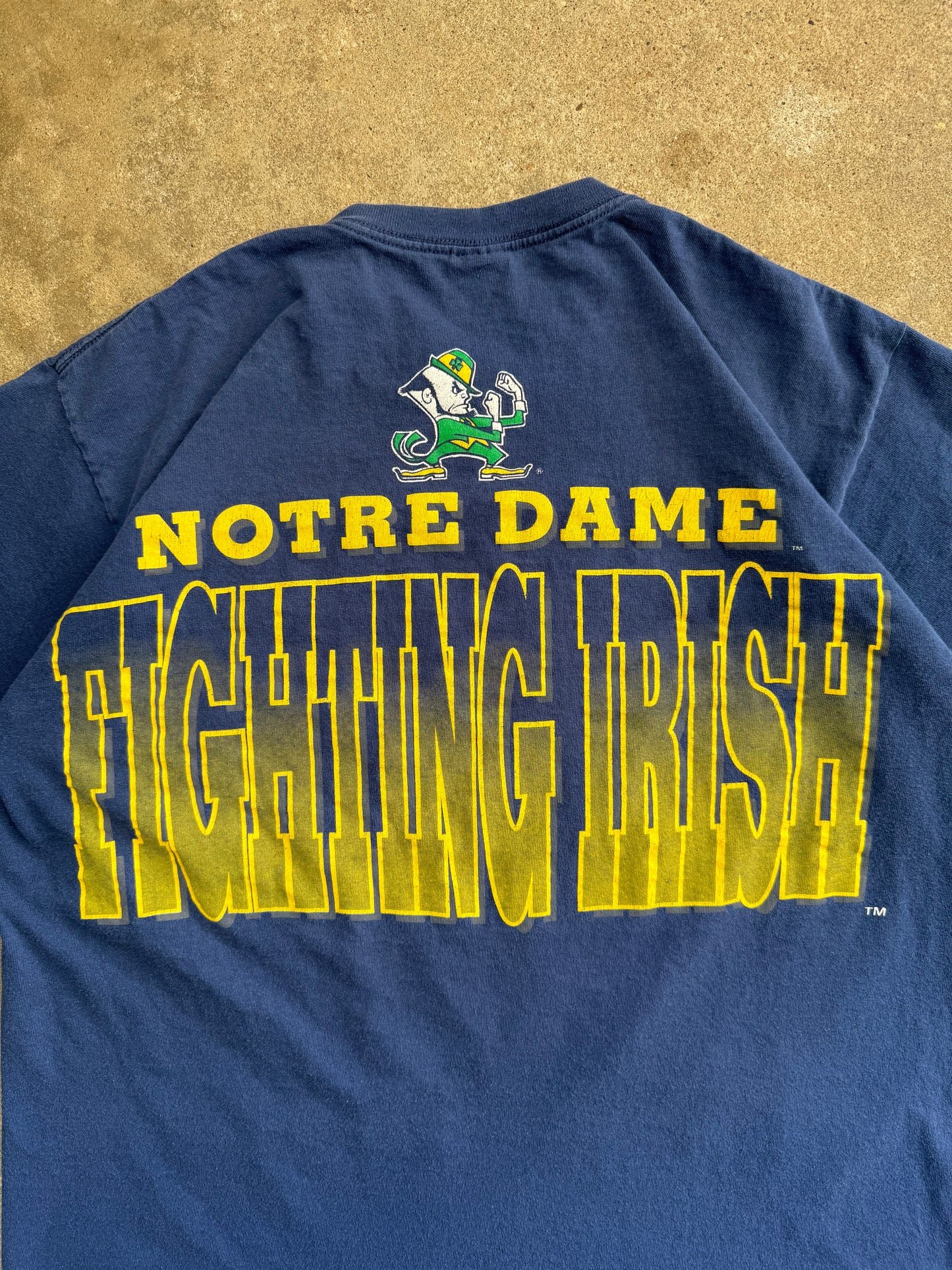 Vintage Starter Notre Dame Tee - L