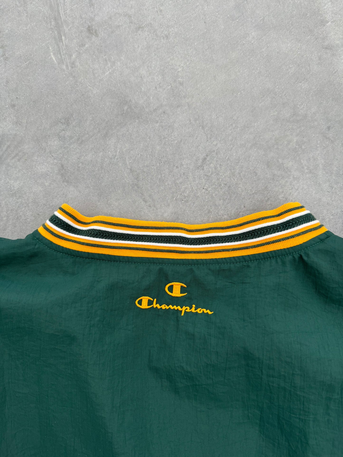 Vintage Champion Packers Windbreaker -  XXL