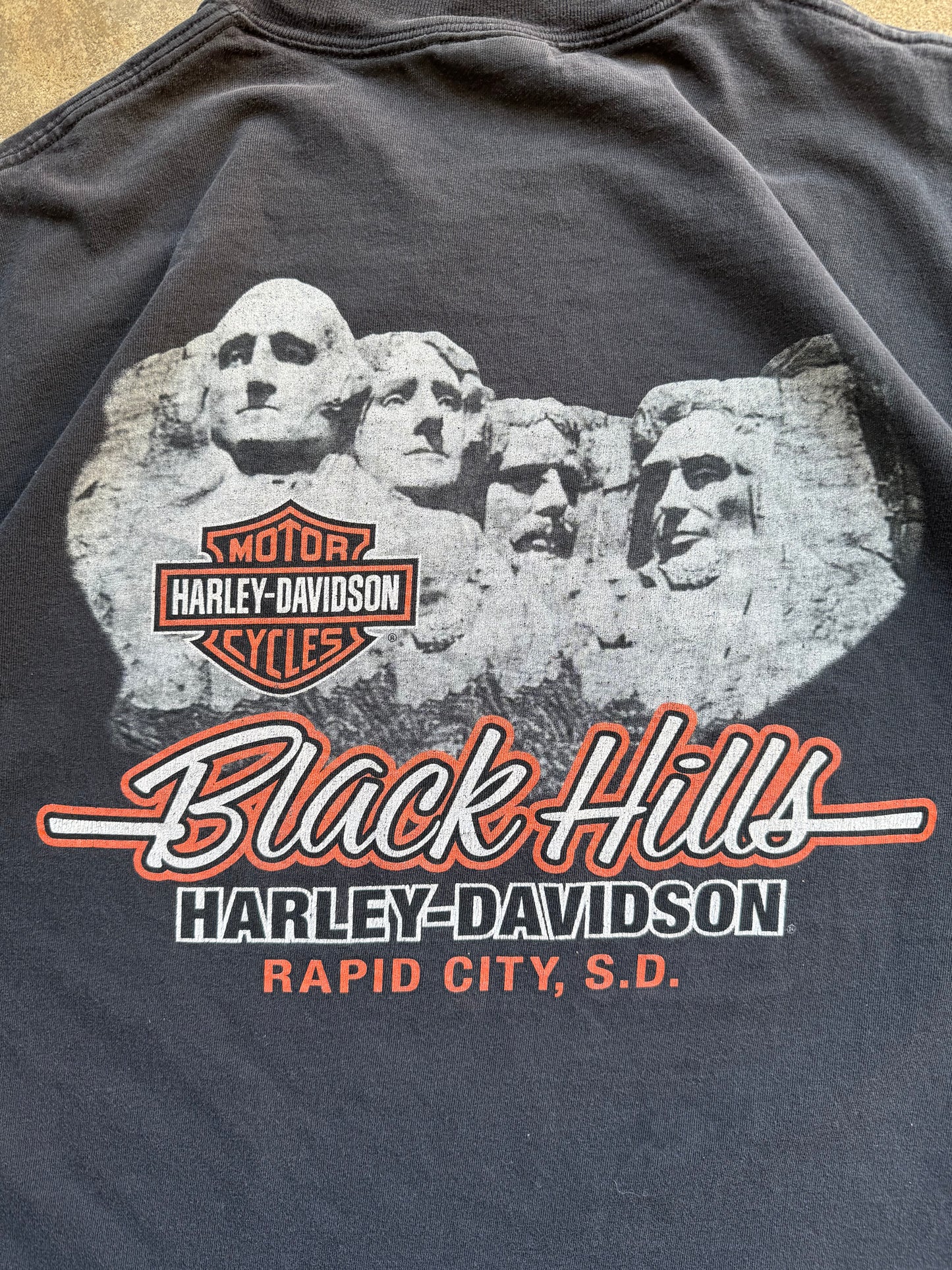 Vintage 2008 Harley Davidson Sturgis Tee - XL