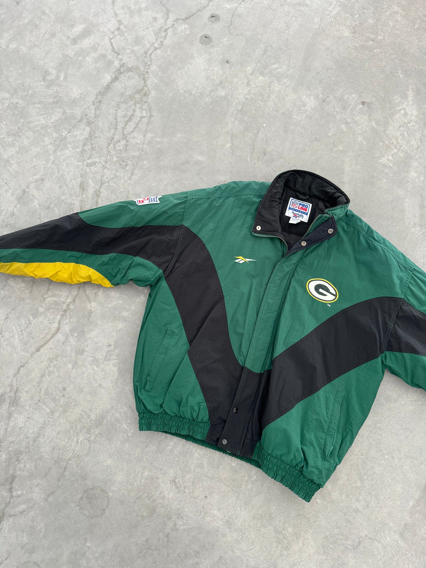 Vintage Packers Reebok Coat - XXL