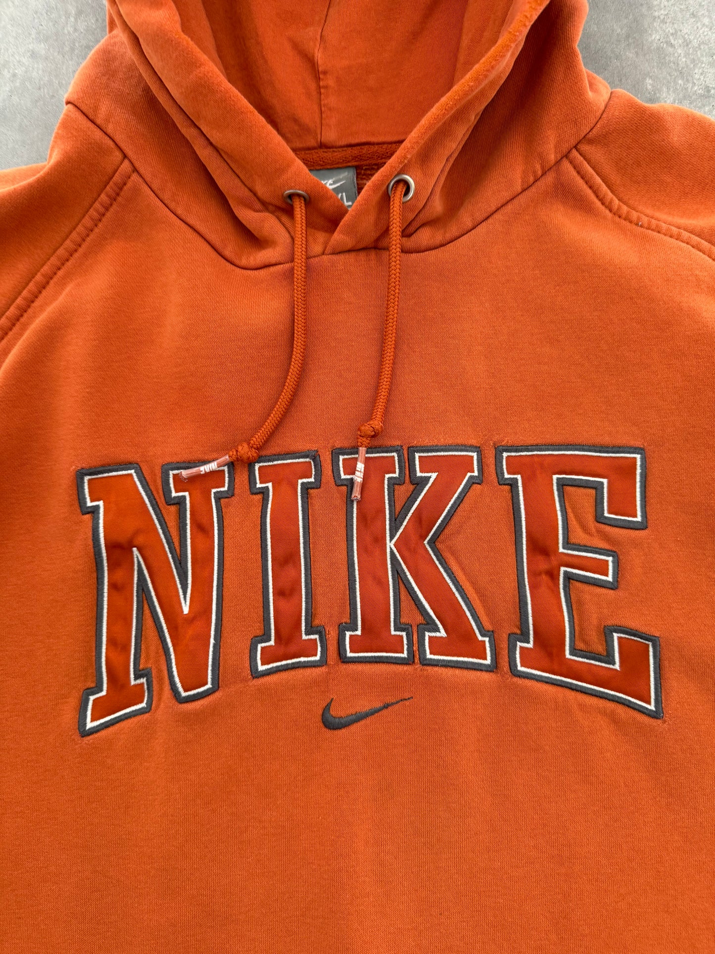 Vintage Nike Spellout Hoodie - XXL