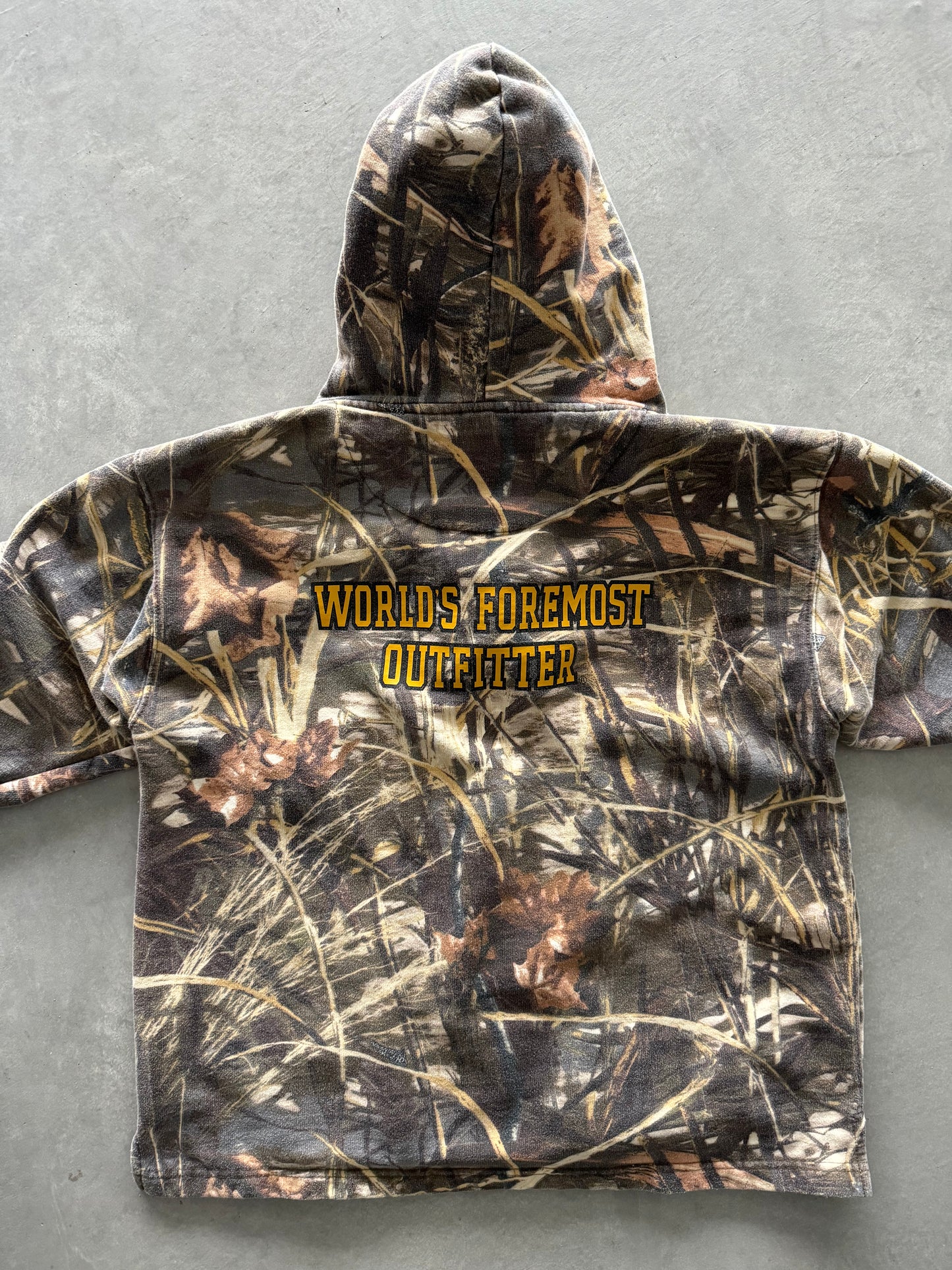 Camo Hockey Style Hoodie - L