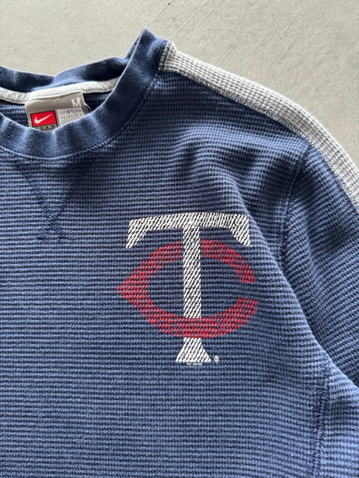 Vintage 90s Nike Minnesota Twins Waffle Knit - M